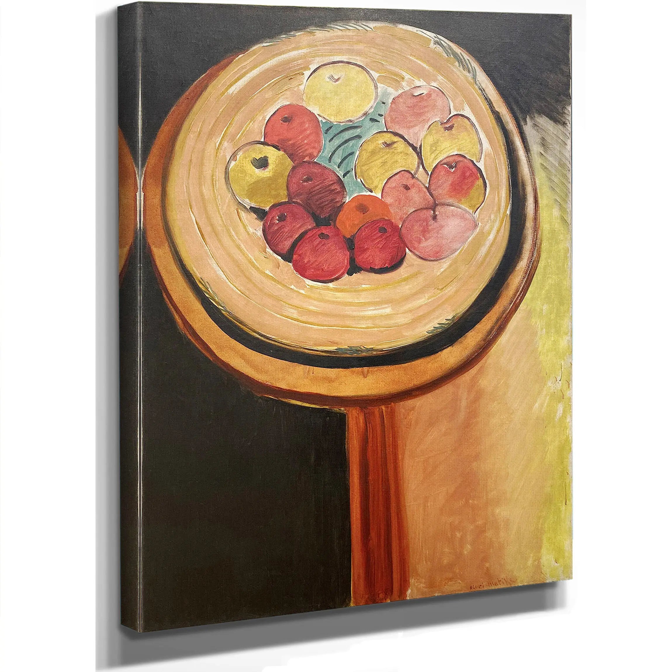Apples On A Table by Henri Matisse