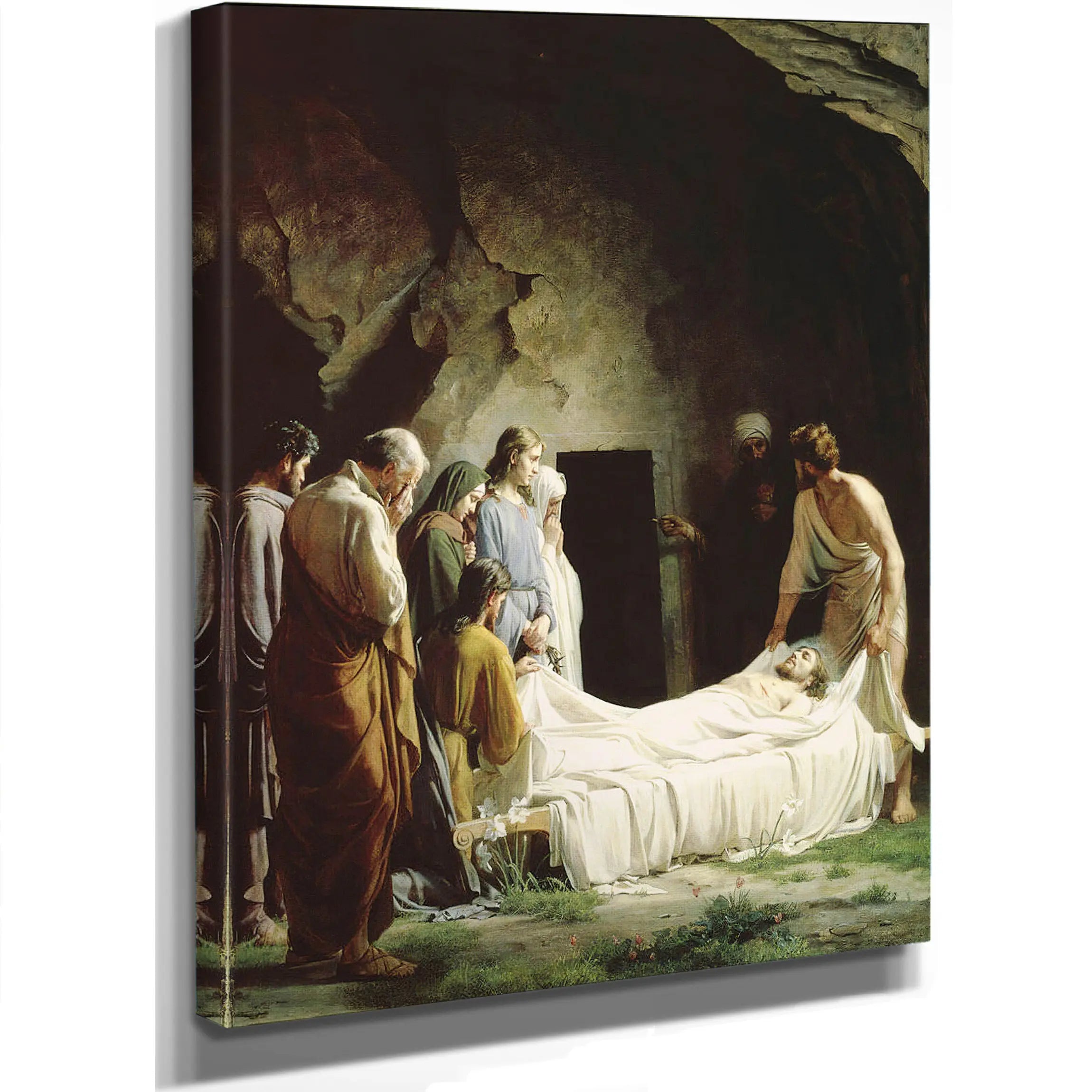 The Entombment 4 by Carl Bloch