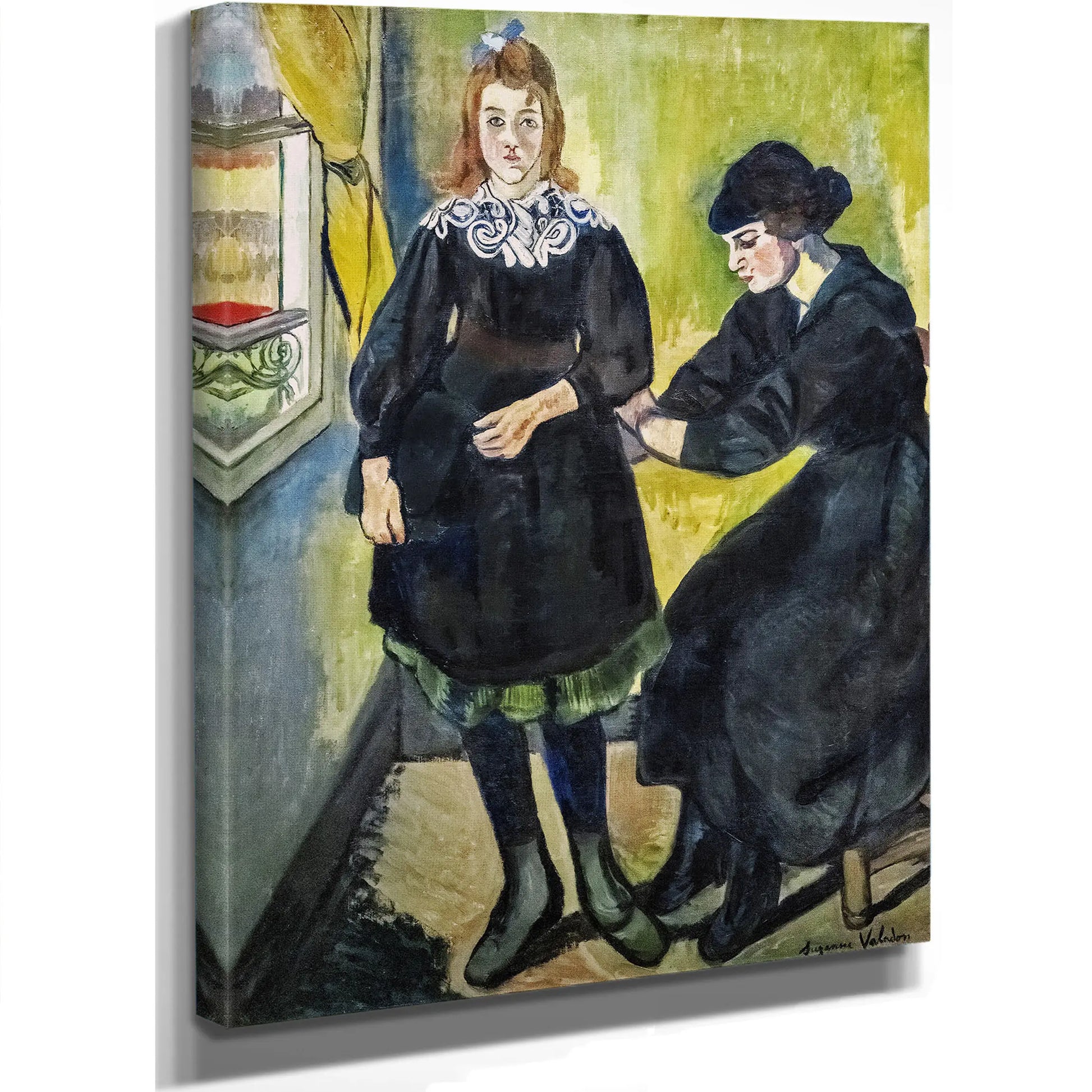 La Couturiere 1914 Centre Pompidou Paris by Suzanne Valadon