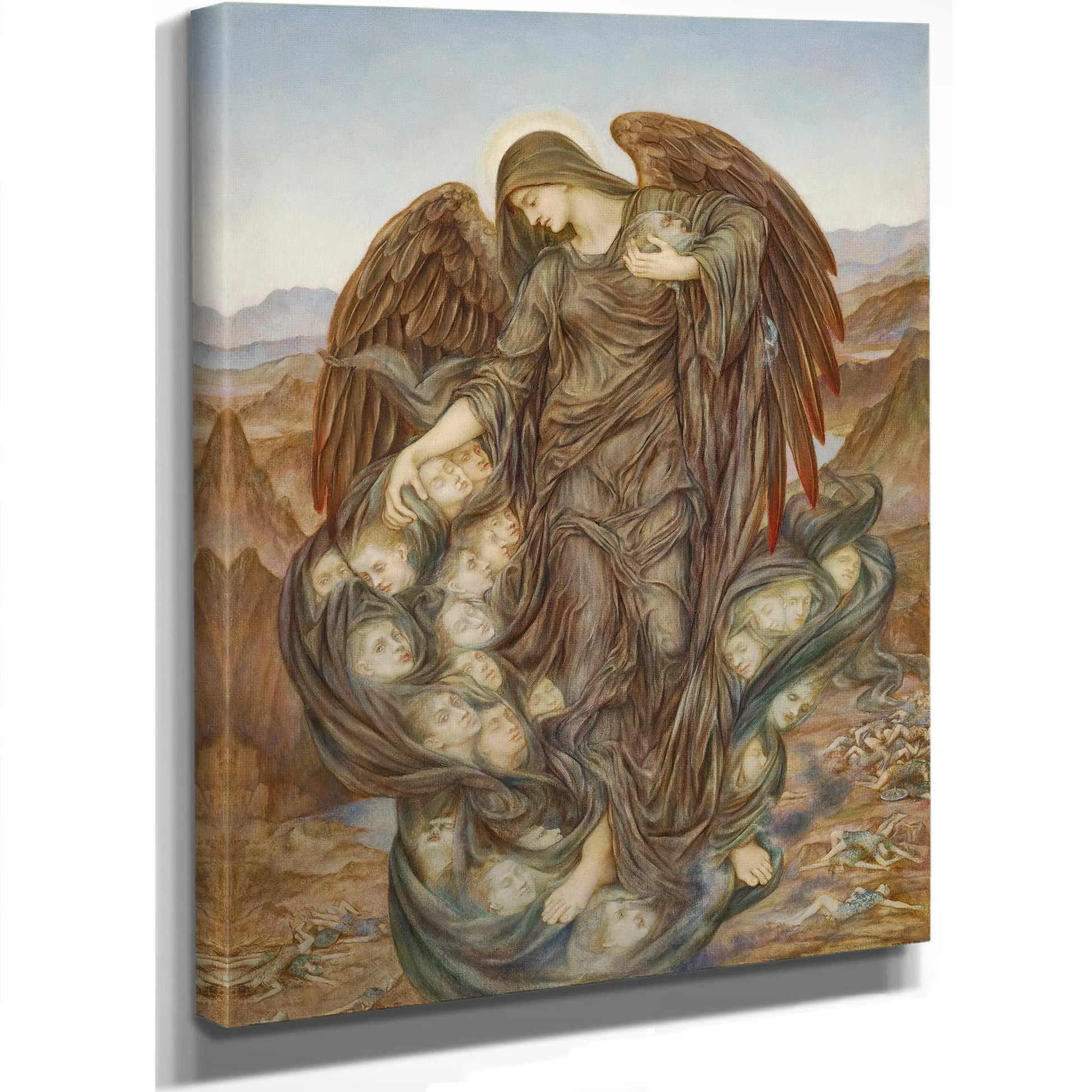 The Field Of The Slain 1916 by Evelyn De Morgan