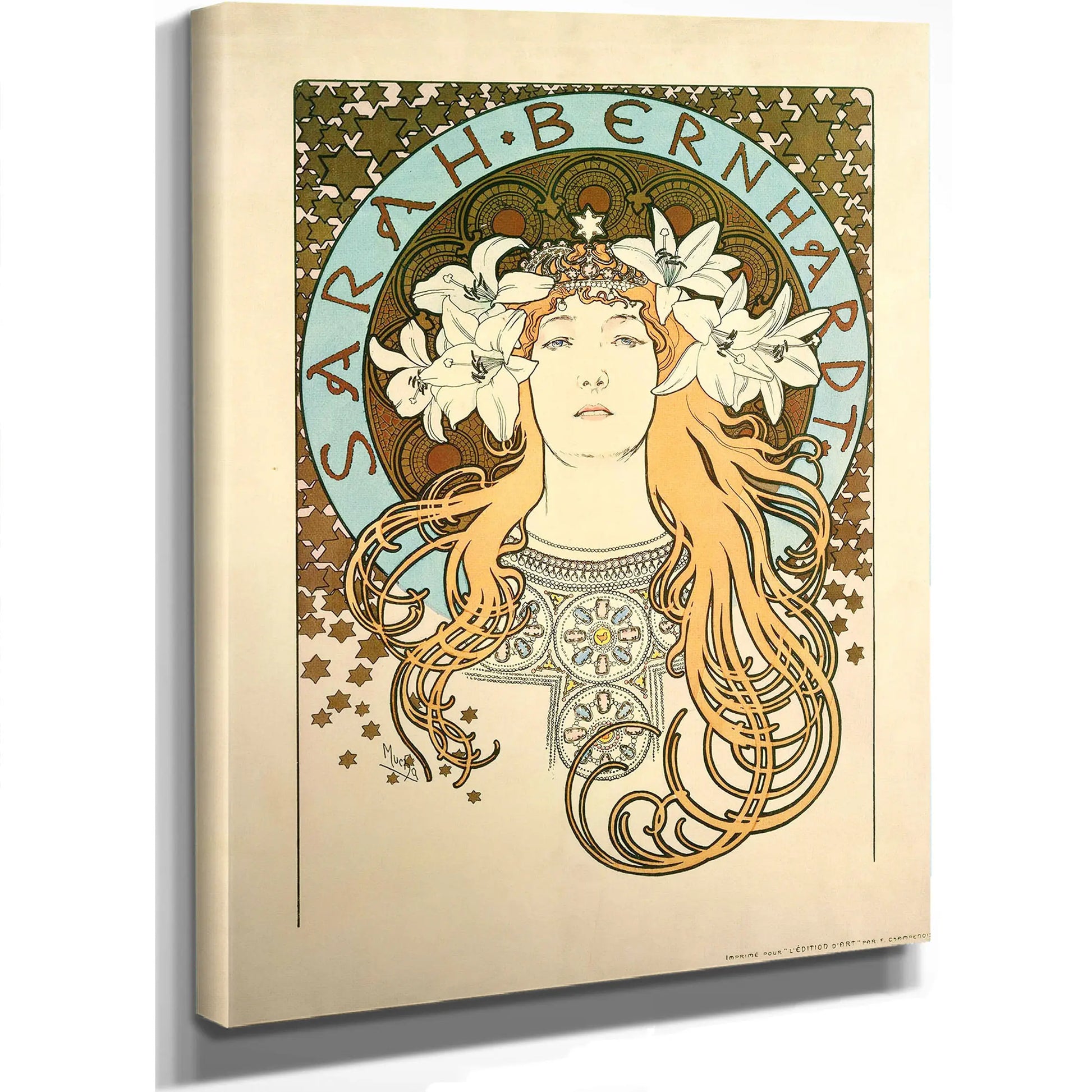 Sarah Bernhardt by Alphonse Mucha