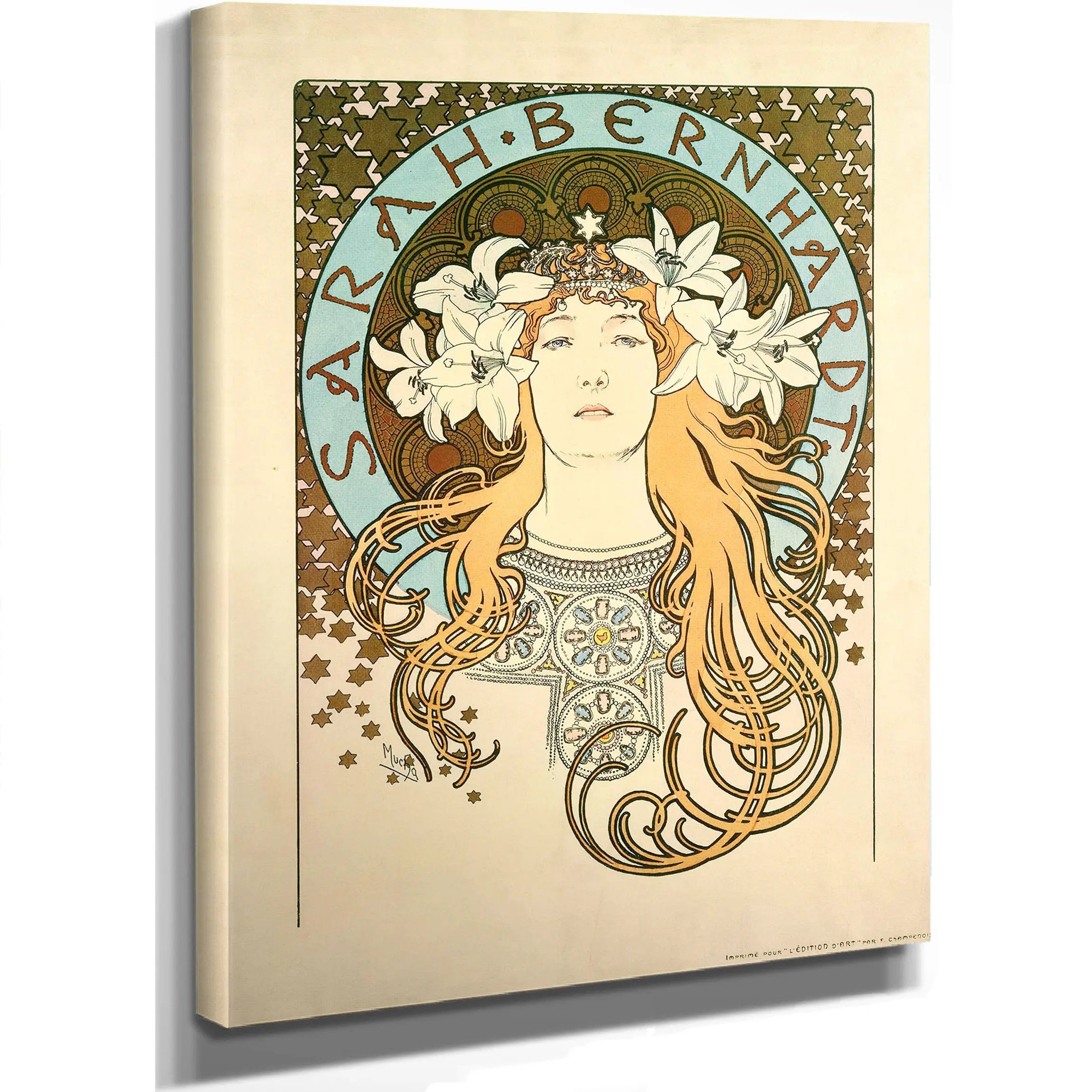 Sarah Bernhardt by Alphonse Mucha