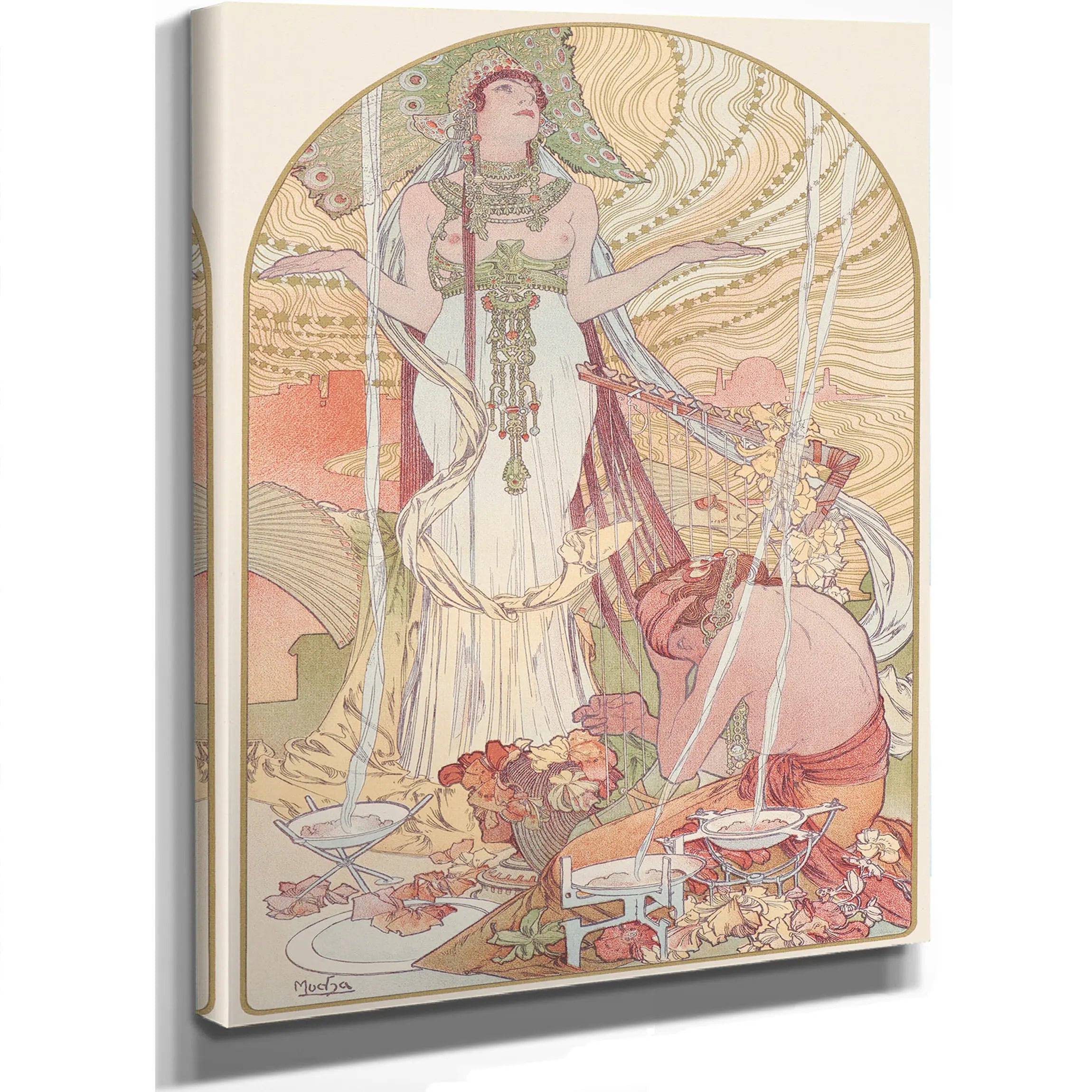Incantation Salammbo by Alphonse Mucha