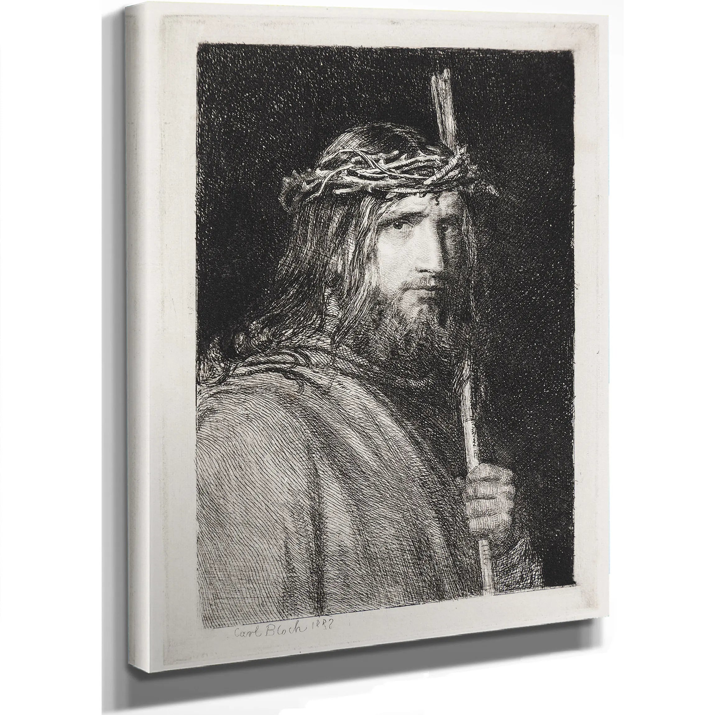 Den Tornekronede Kristus by Carl Bloch