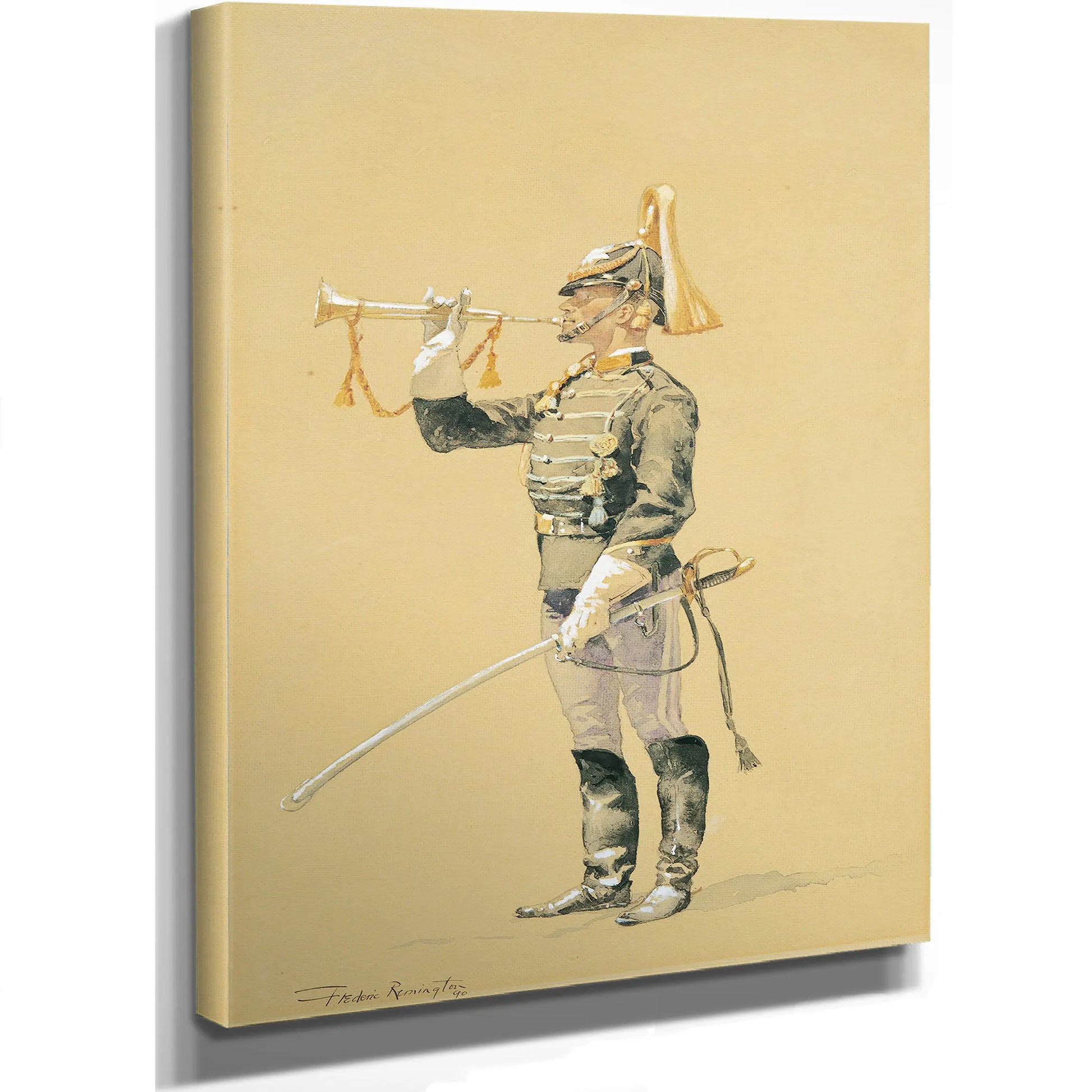Taps by Frederic Remington