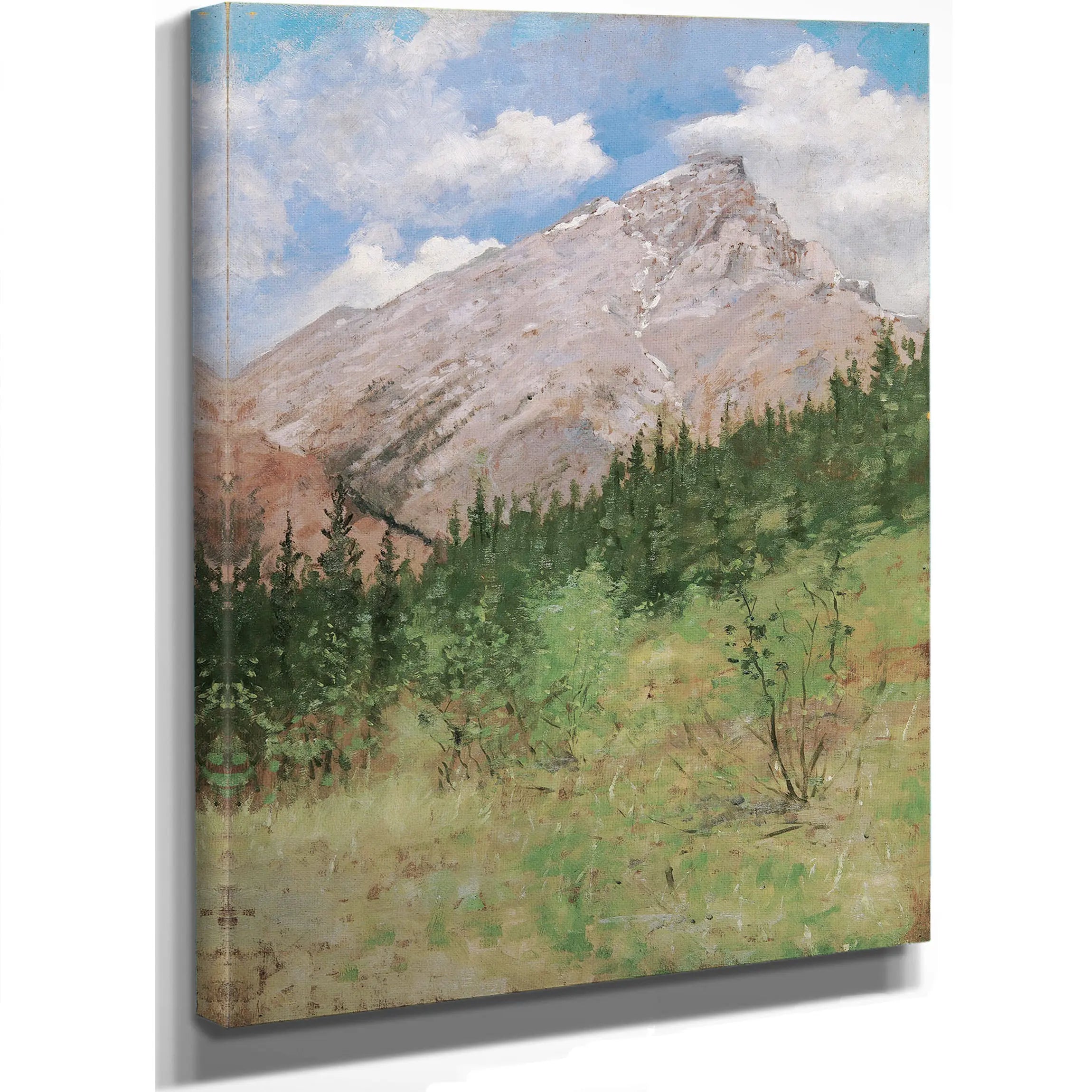 Banff Cascade Mountain by Frederic Remington