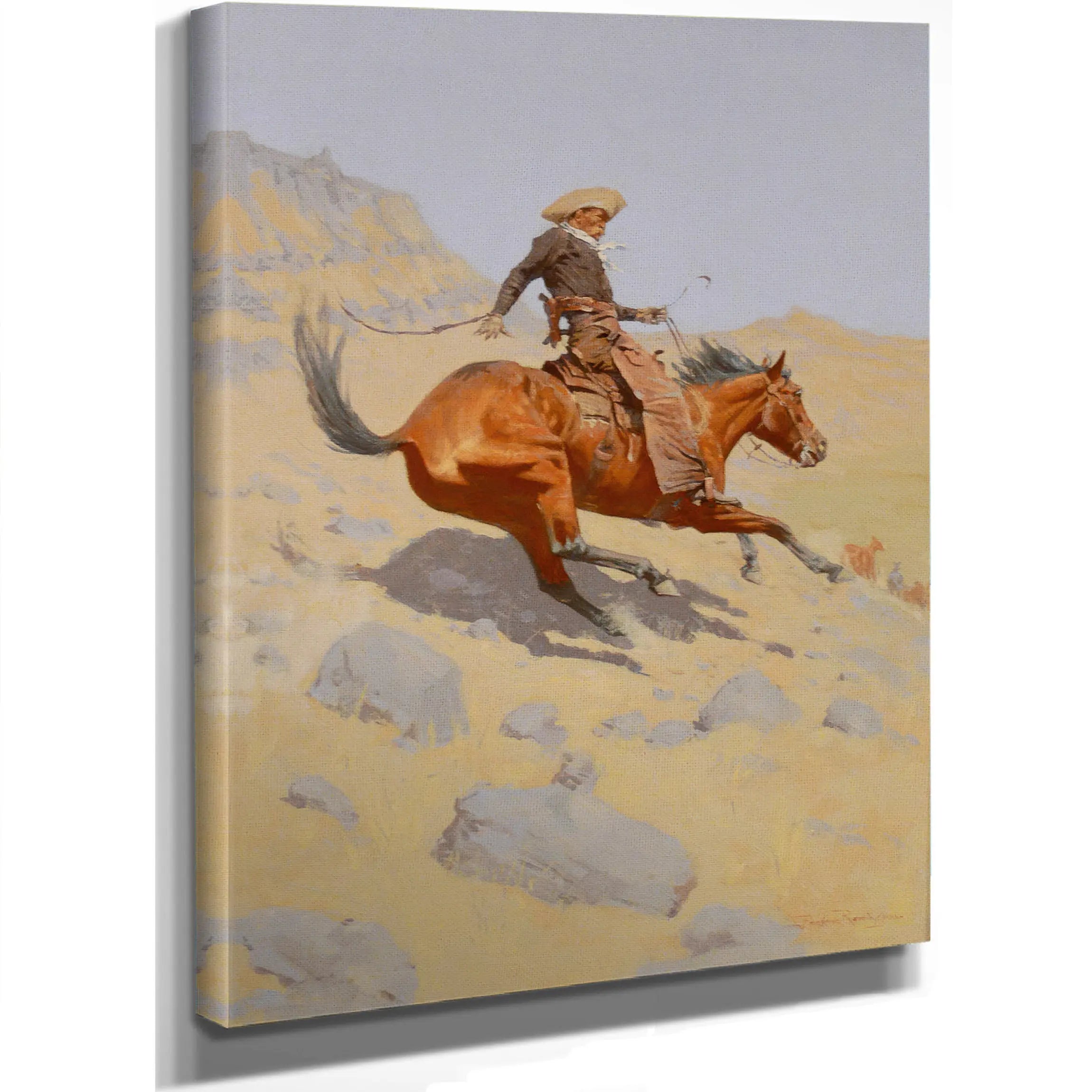 Remington The Cowboy by Frederic Remington