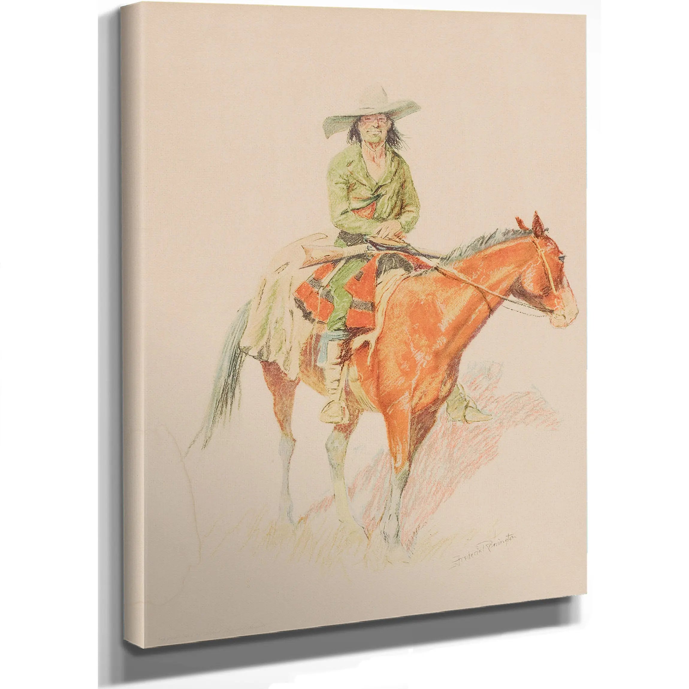 Old Ramon by Frederic Remington