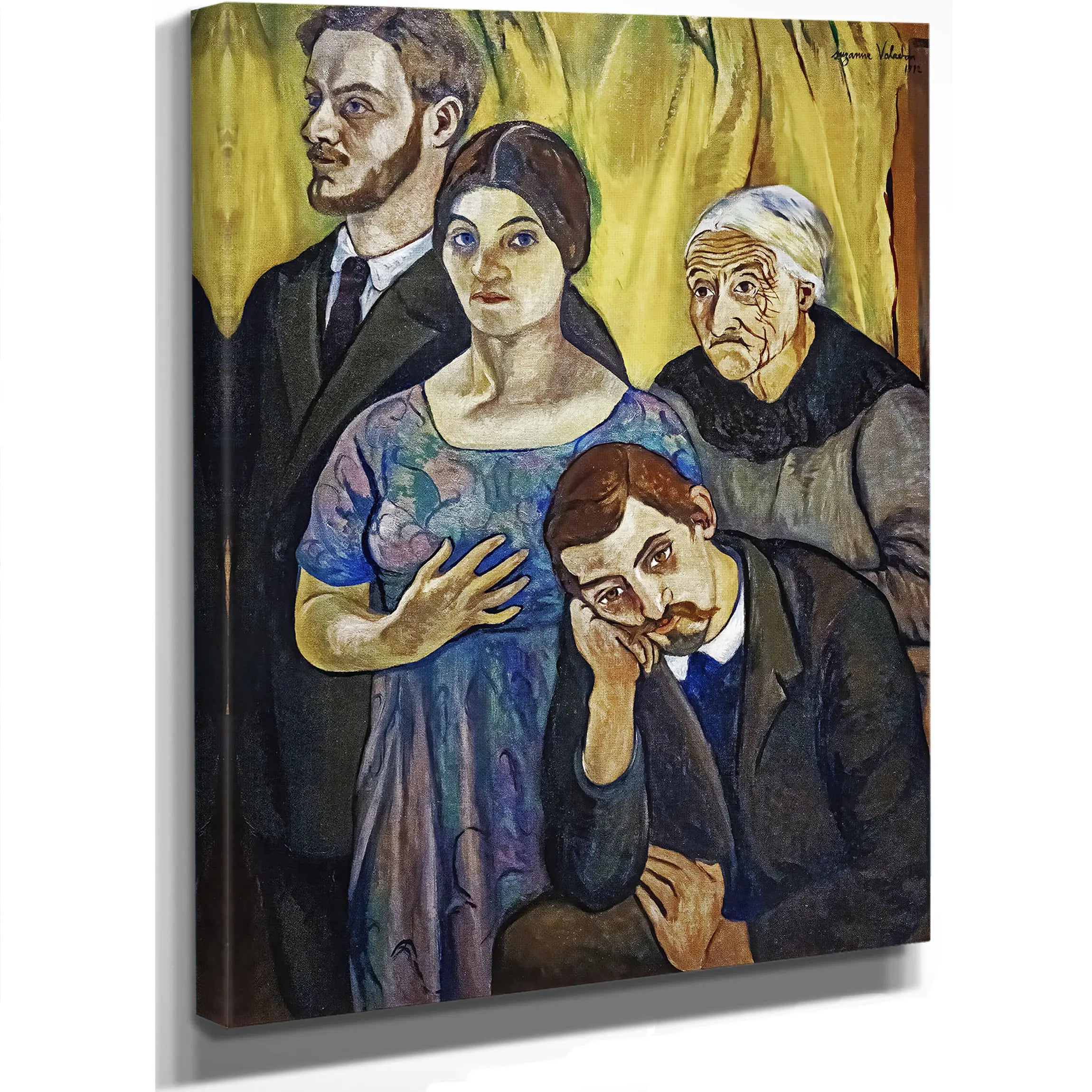 Portrait De Famille 1912 by Suzanne Valadon