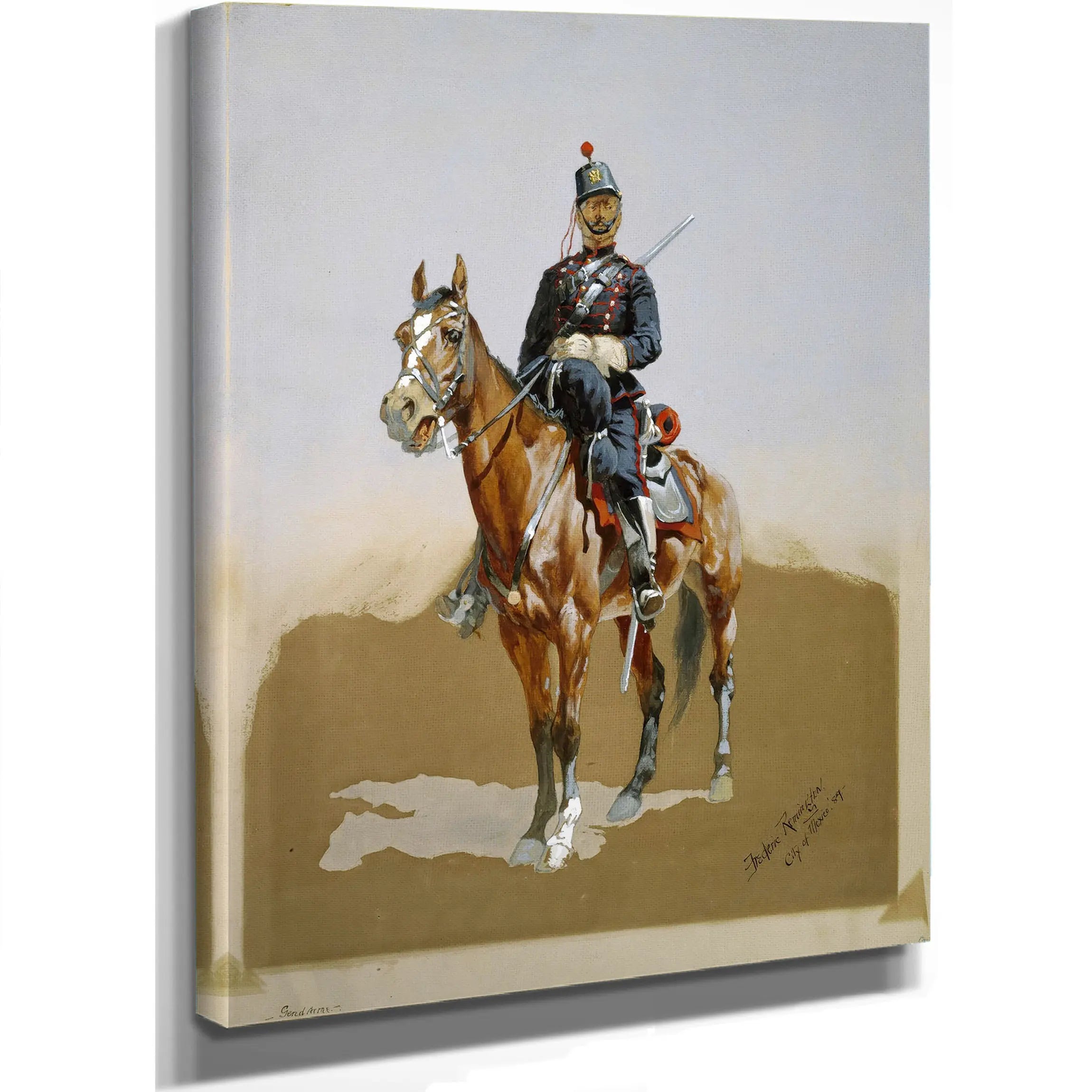 The Gendarme by Frederic Remington