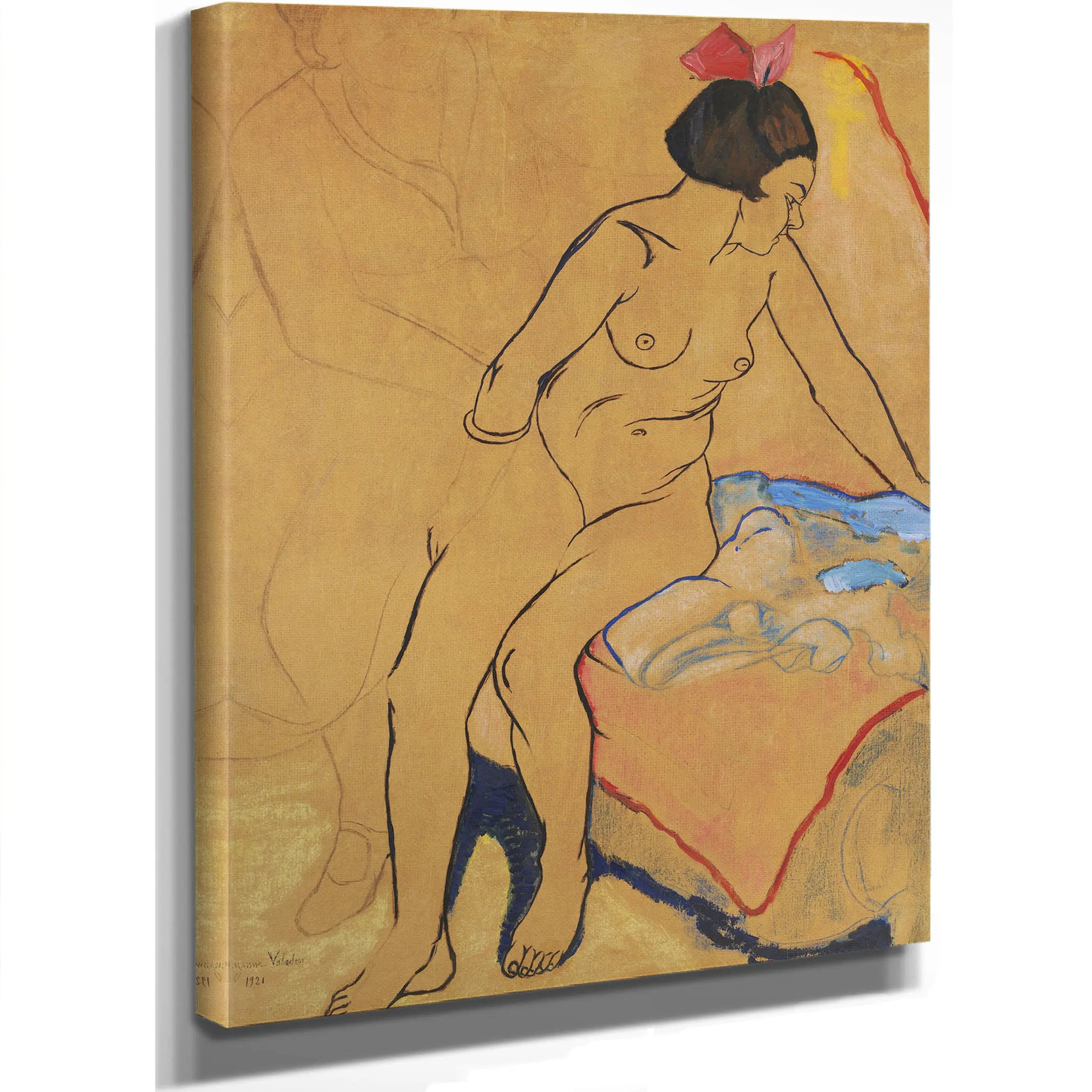La Poupee Delaissee 1921 by Suzanne Valadon
