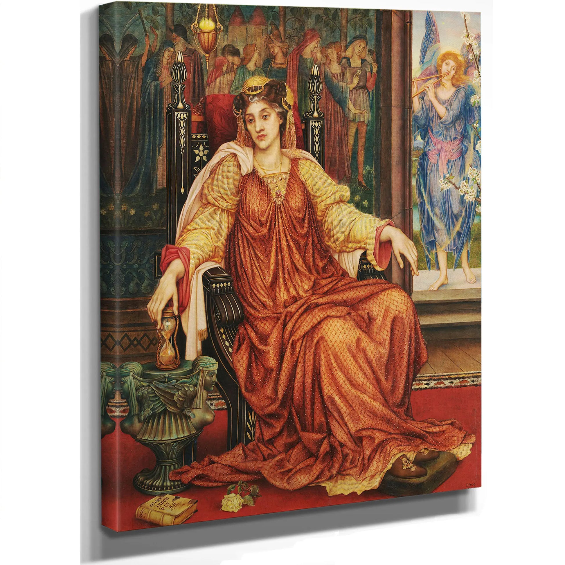 The Hourglass by Evelyn De Morgan