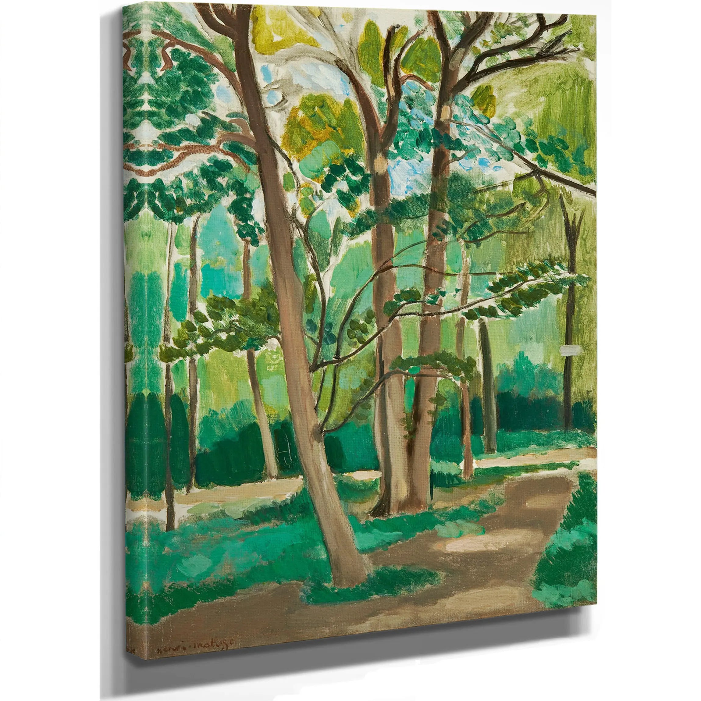 The Path In The Bois De Boulogne by Henri Matisse