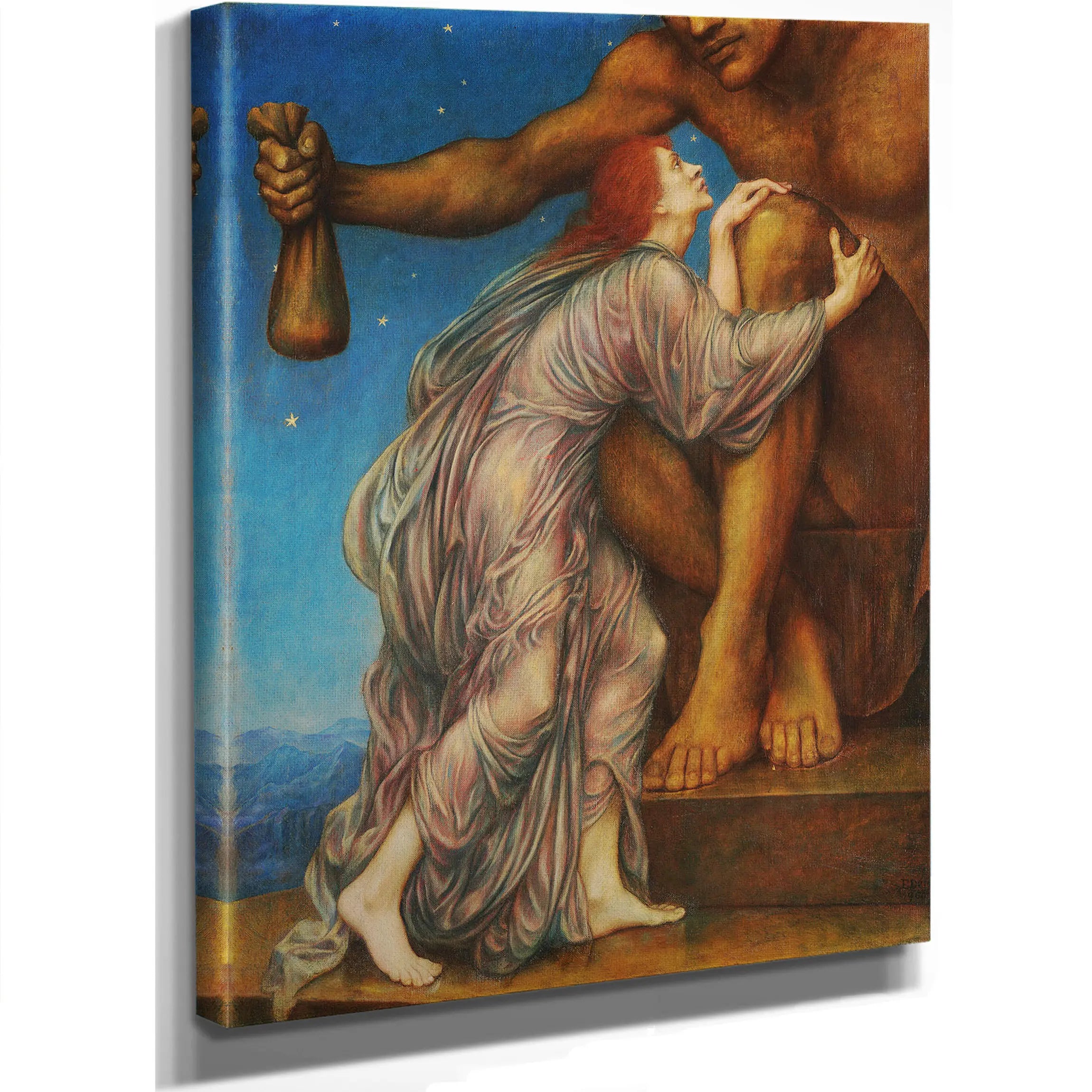 The Worship Of Mammon by Evelyn De Morgan