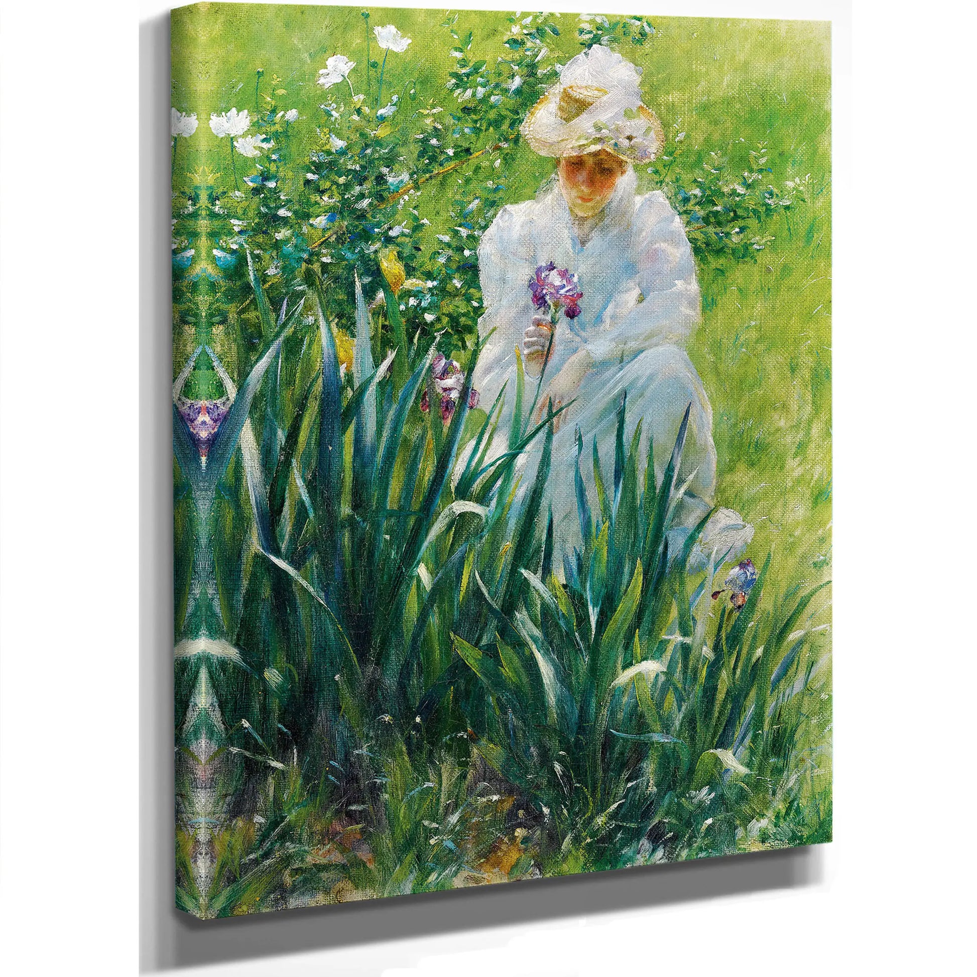 The Iris Bed (1891) by Charles Courtney Curran
