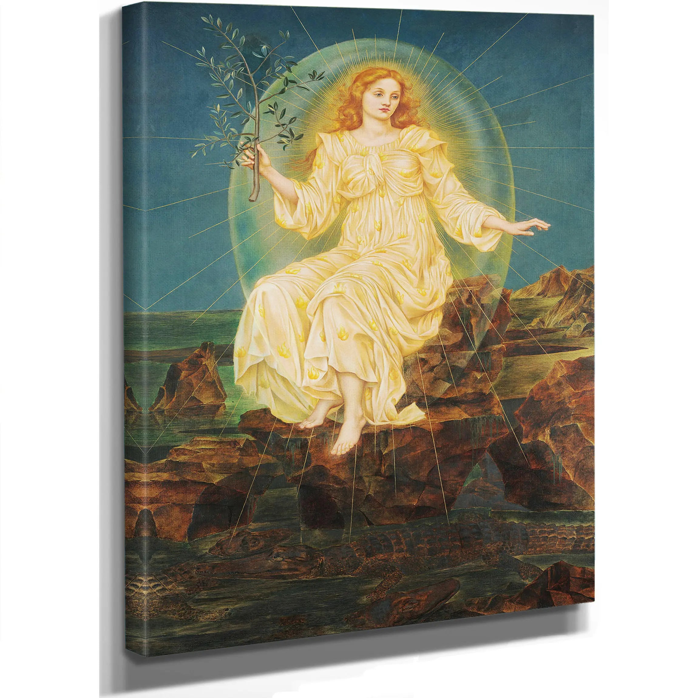 Lux In Tenebris by Evelyn De Morgan