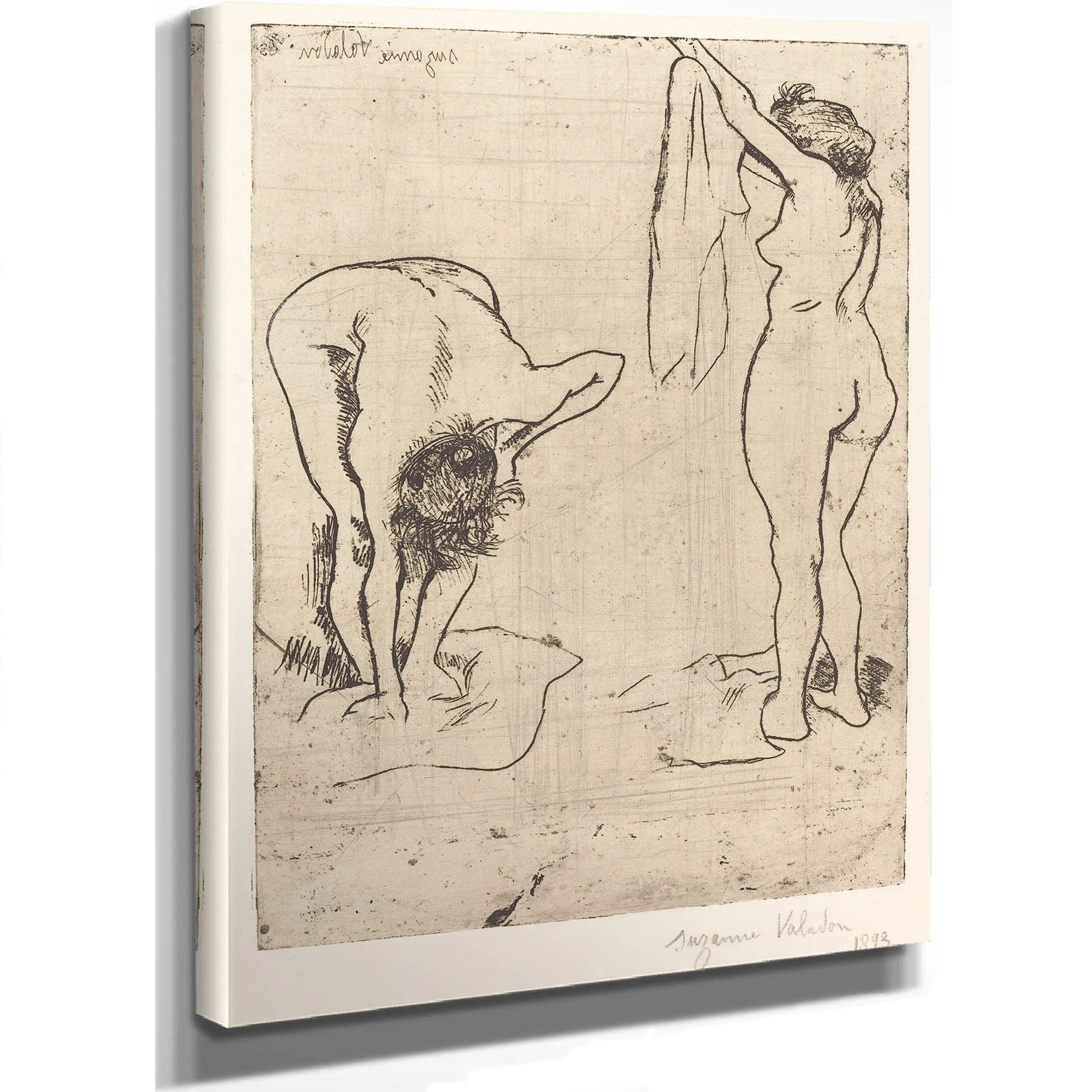 Femmes Au Bain 1893 by Suzanne Valadon