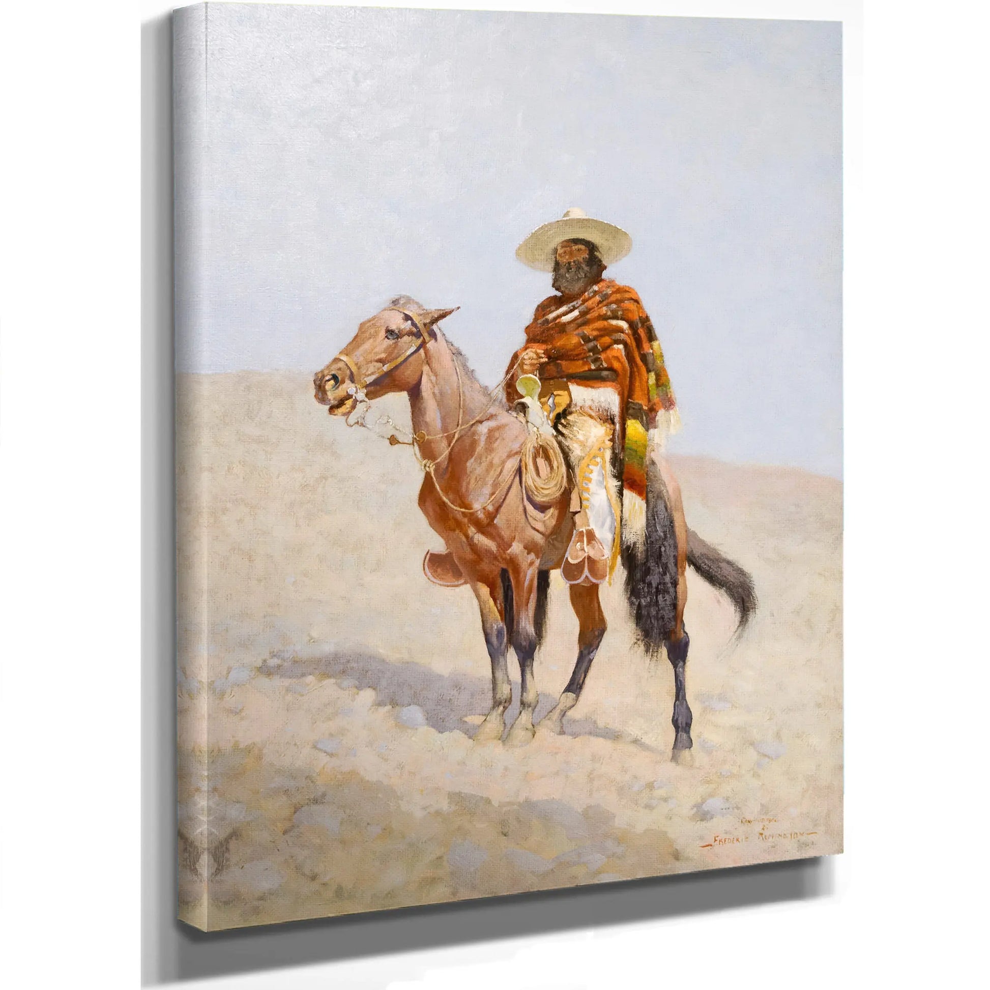 Art Institute Of Chicago A by Frederic Remington