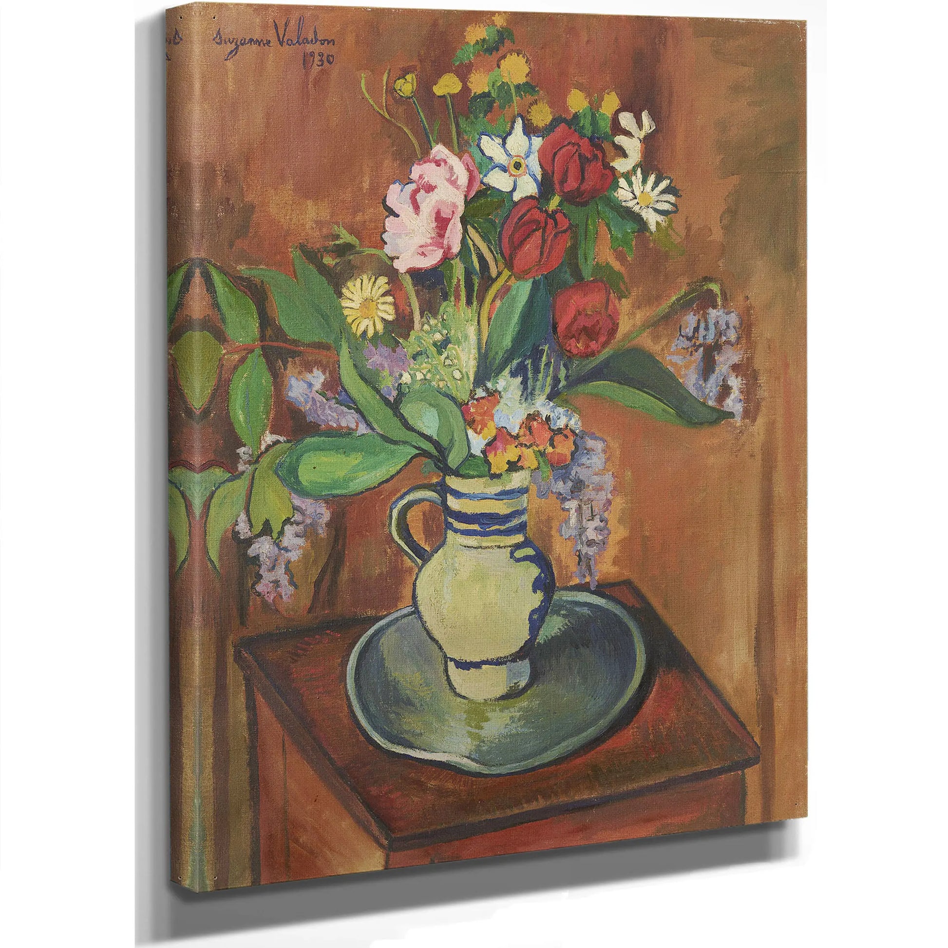 Bouquet De Fleurs Dans Une Cruche by Suzanne Valadon