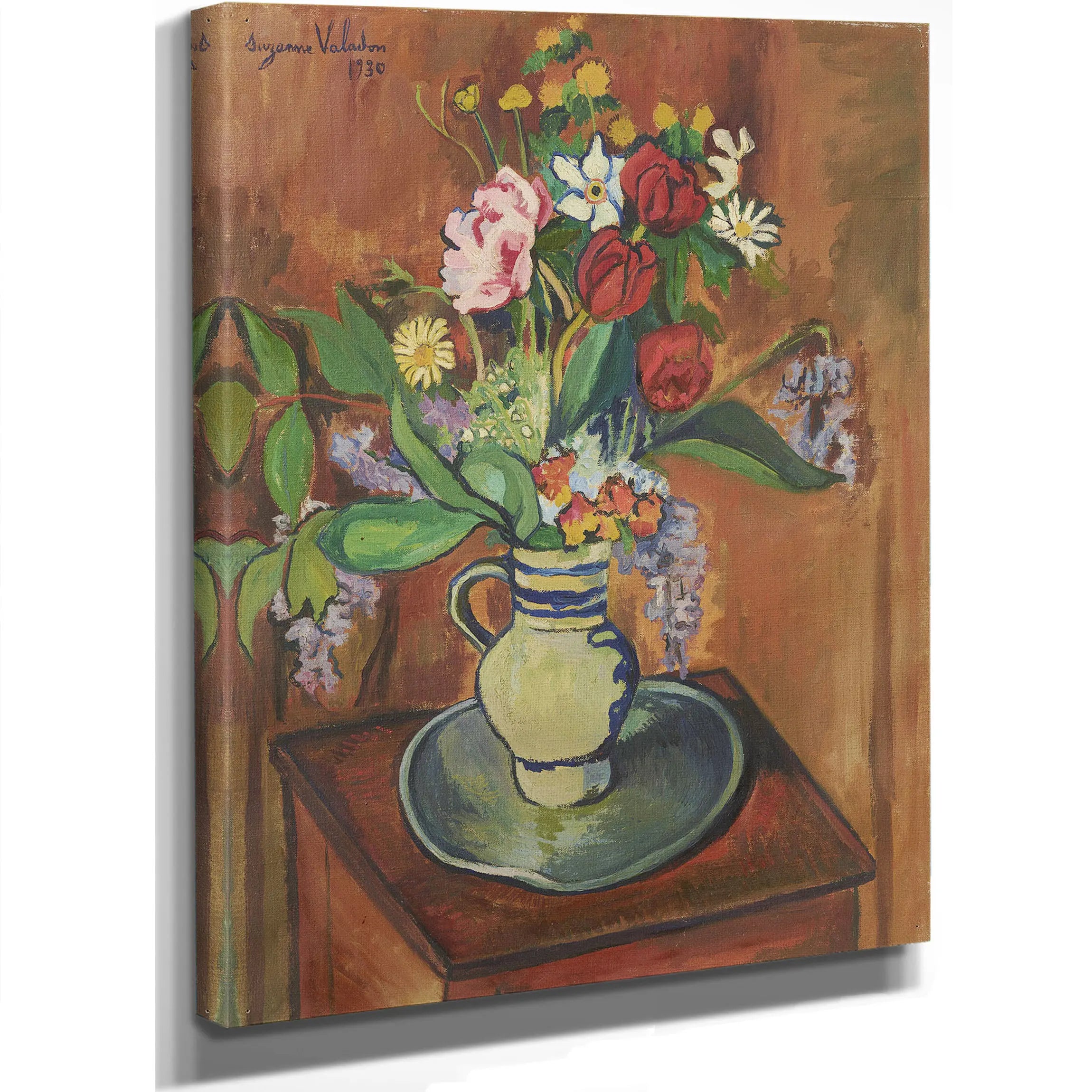 Bouquet De Fleurs Dans Une Cruche by Suzanne Valadon