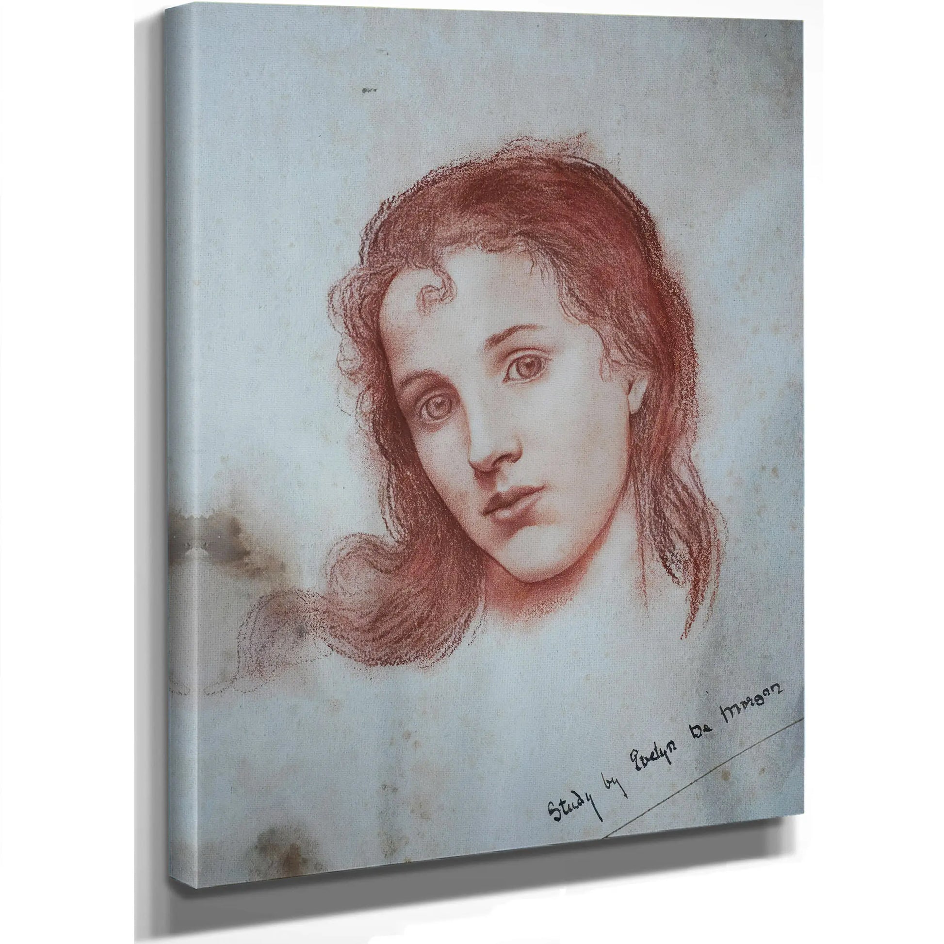 Sketch For Flora by Evelyn De Morgan