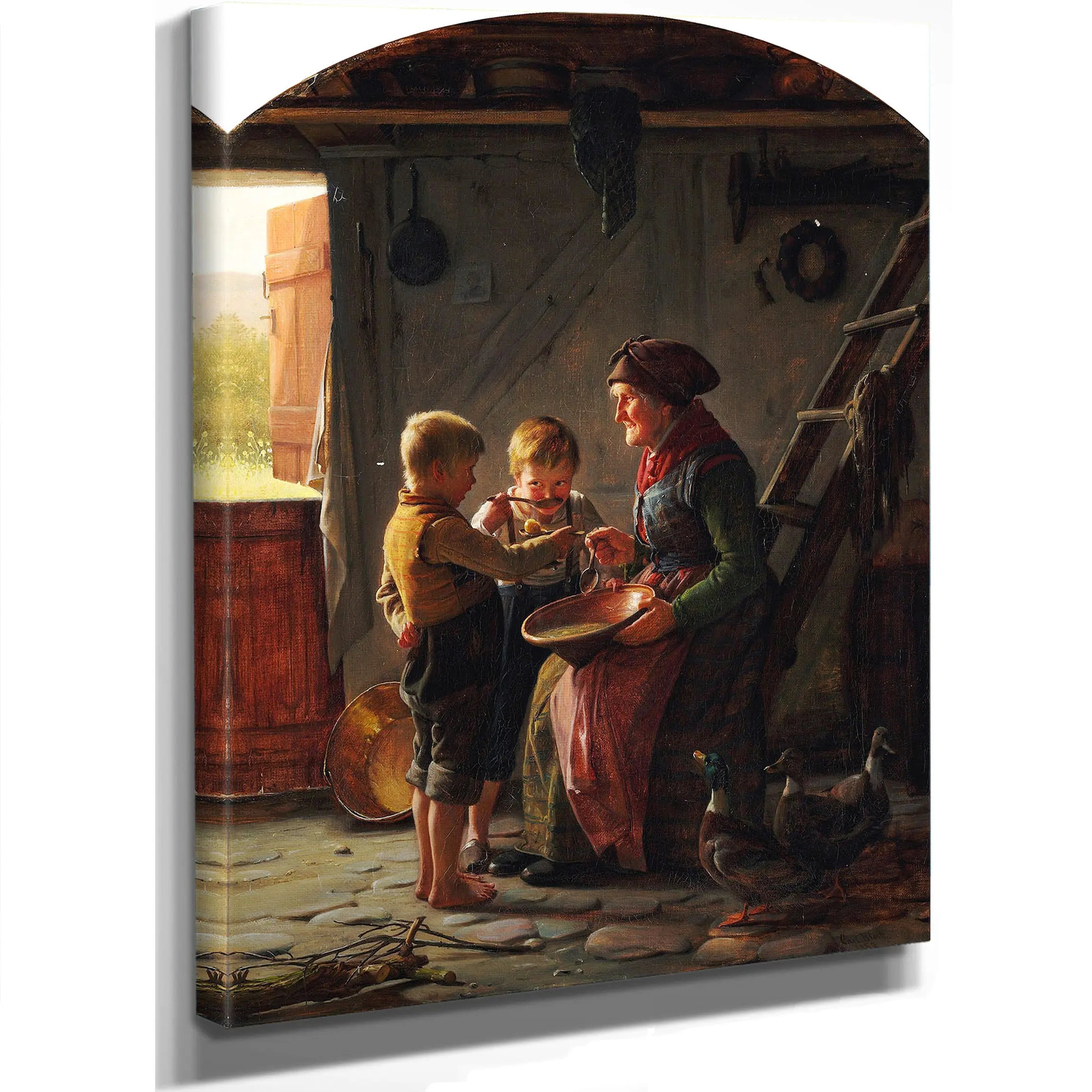 Et Maaltid by Carl Bloch