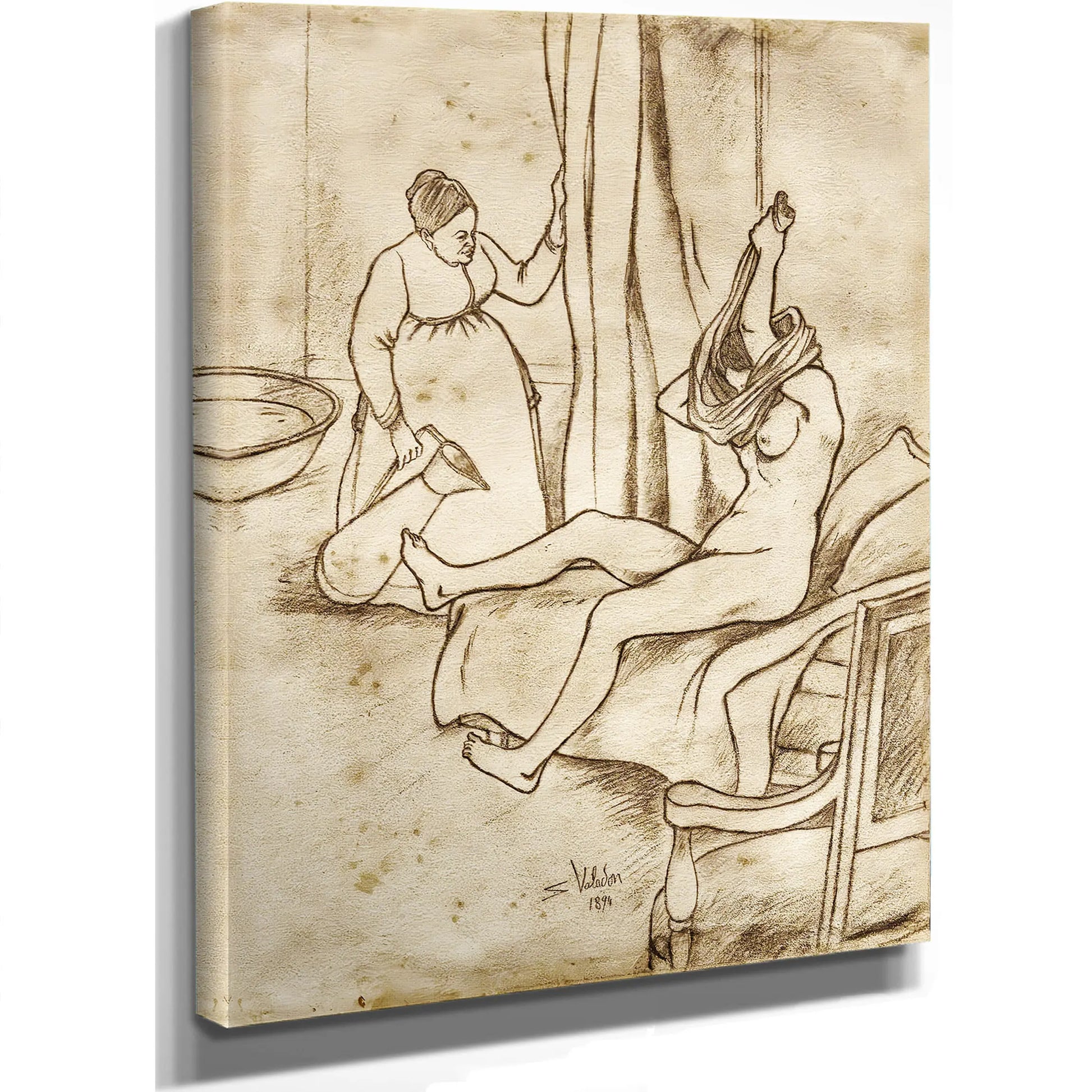 The Bathroom by Suzanne Valadon