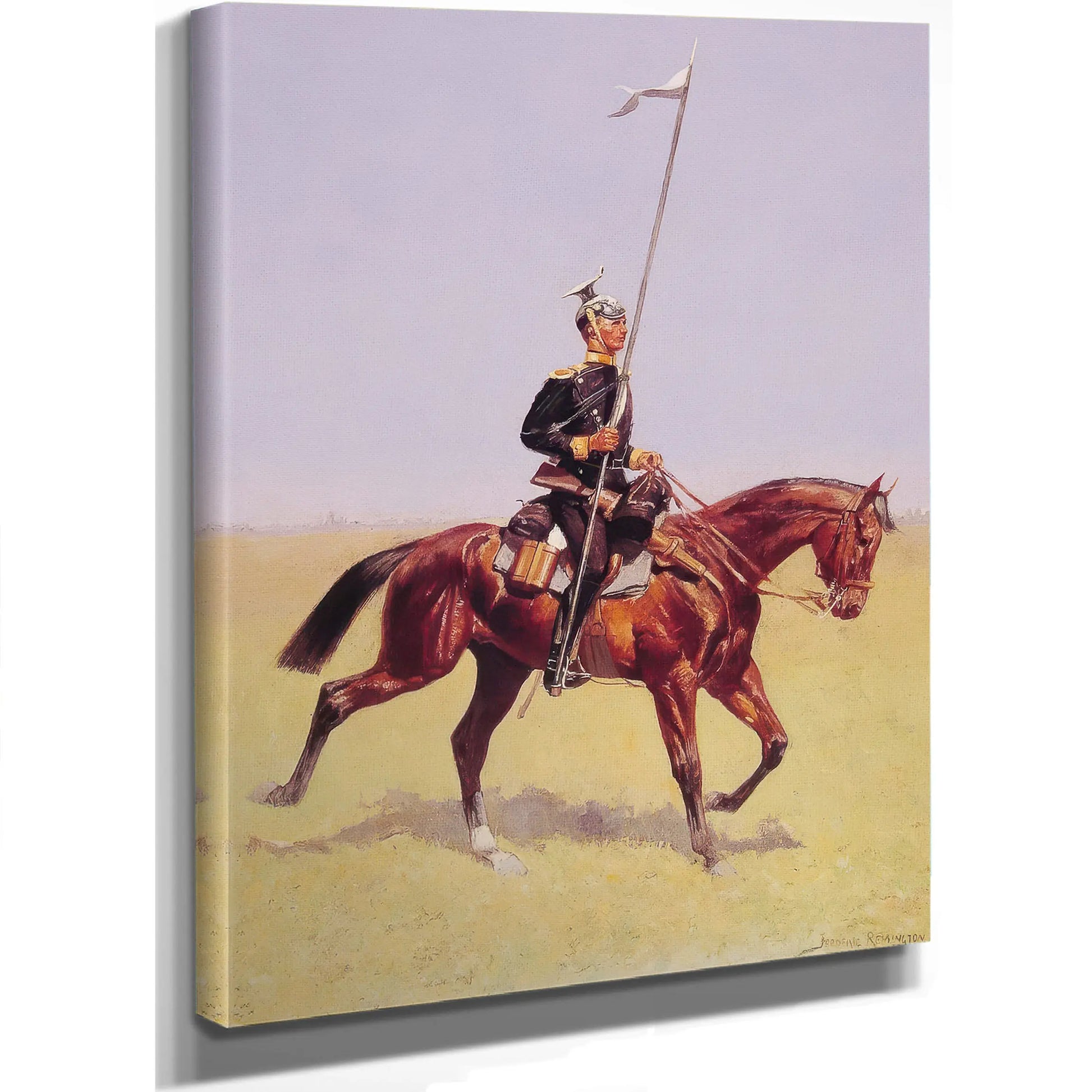 Remington Uhlan  by Frederic Remington