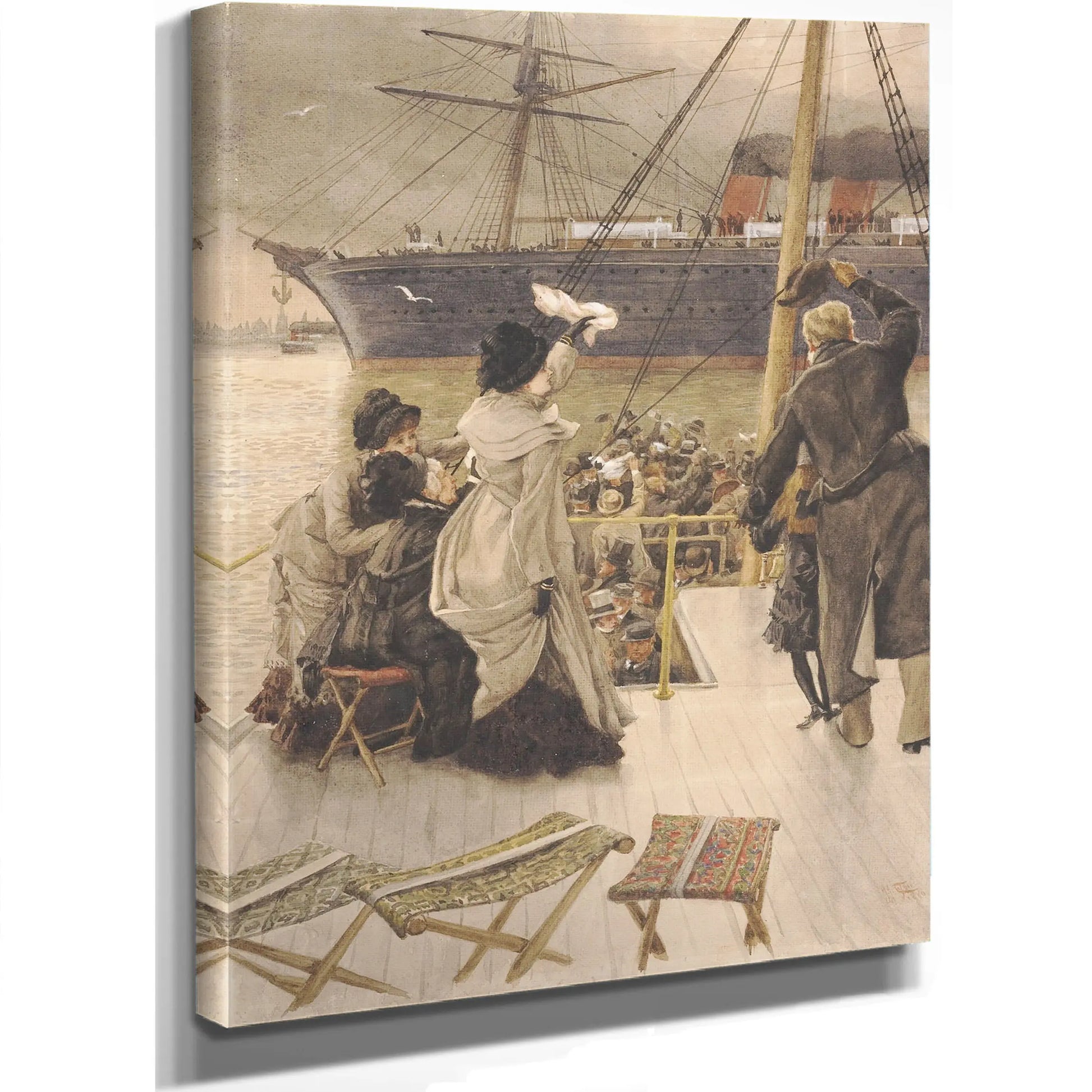 Goodbye On The Mersey James by James Tissot