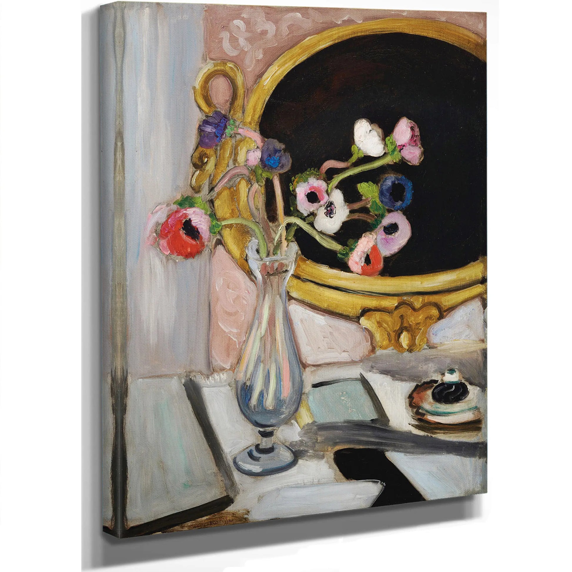 Anemones And Chinese Vase by Henri Matisse