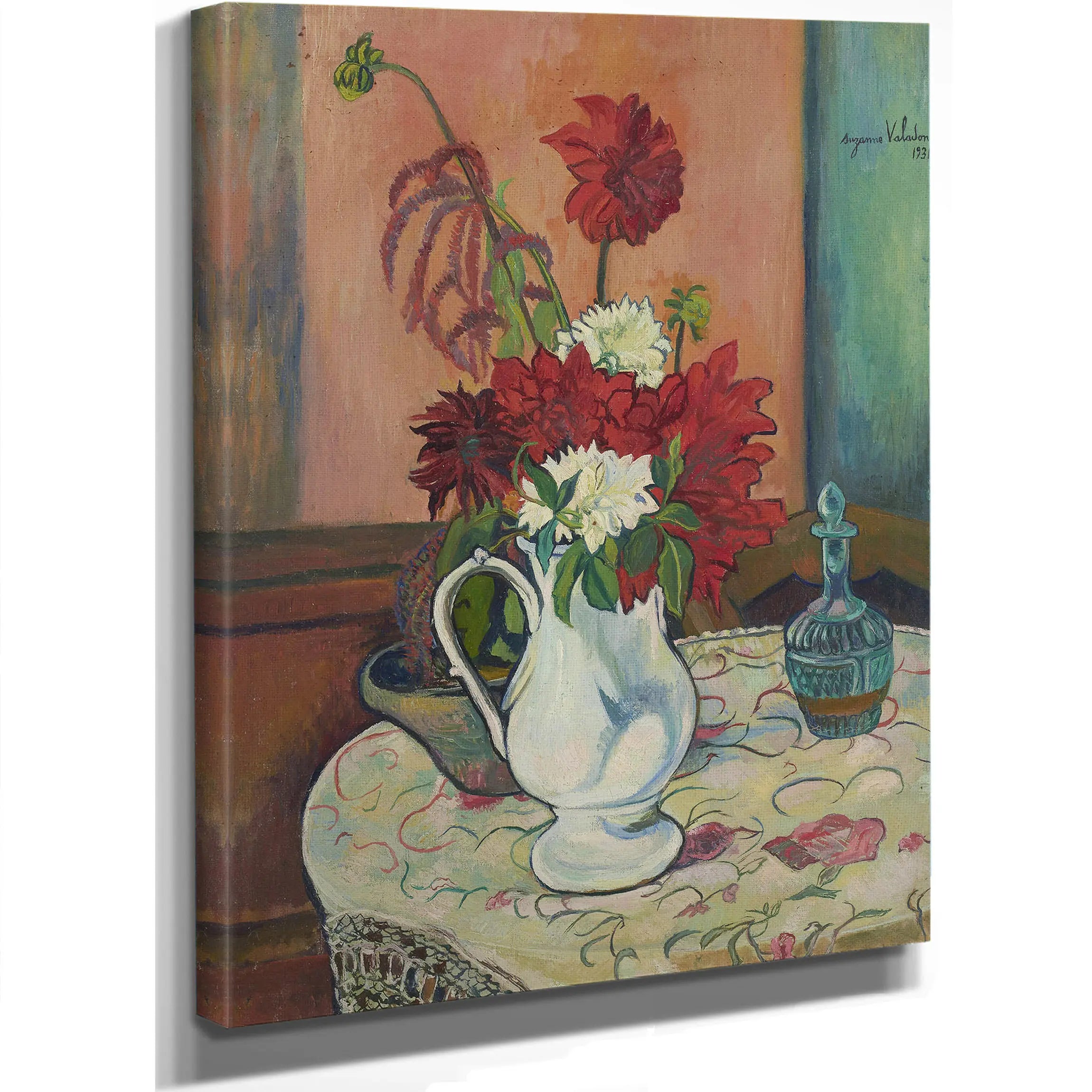 Nature Morte Au Vase De Fleurs by Suzanne Valadon