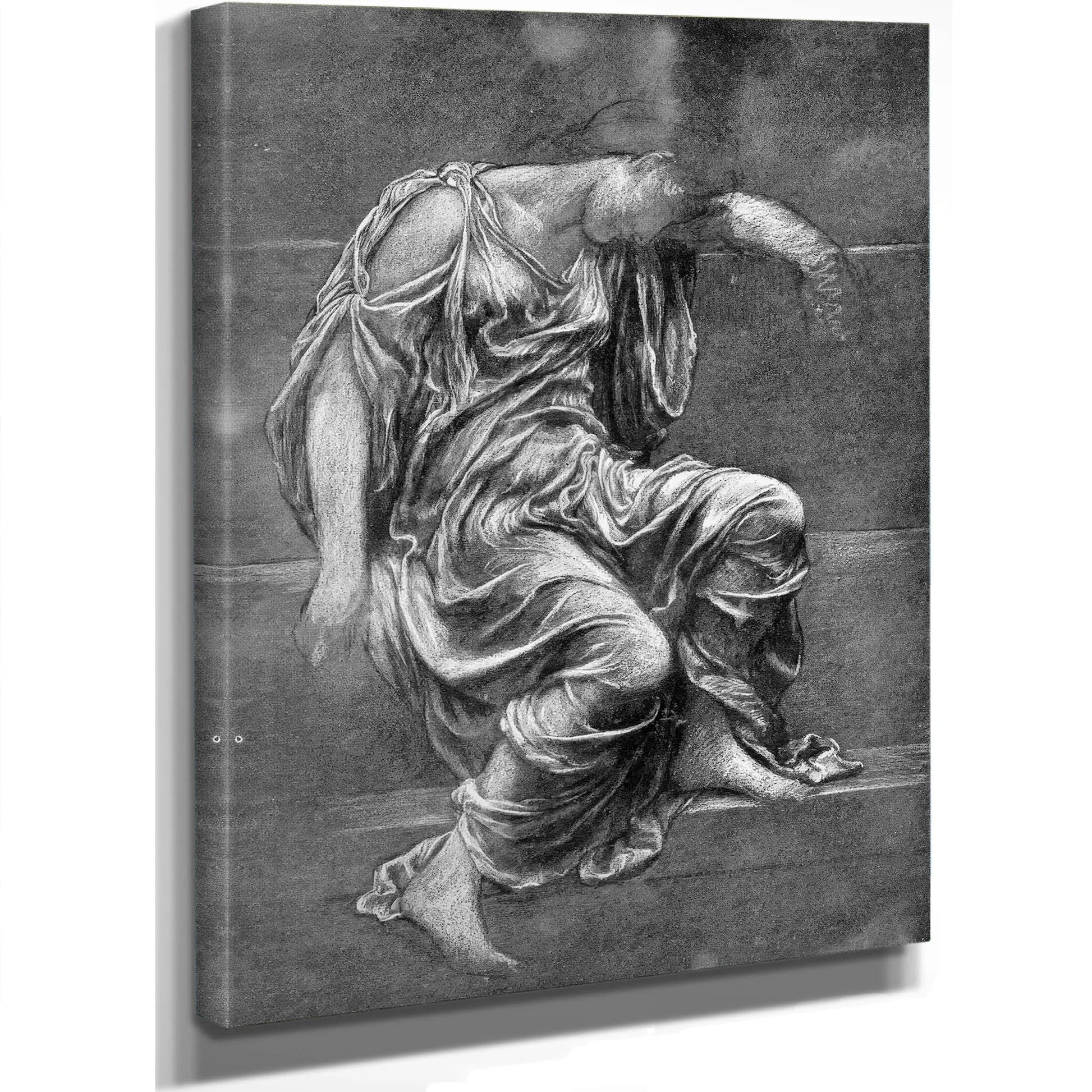 Evelyn De Morgen Pickering  Study From The Life by Evelyn De Morgan