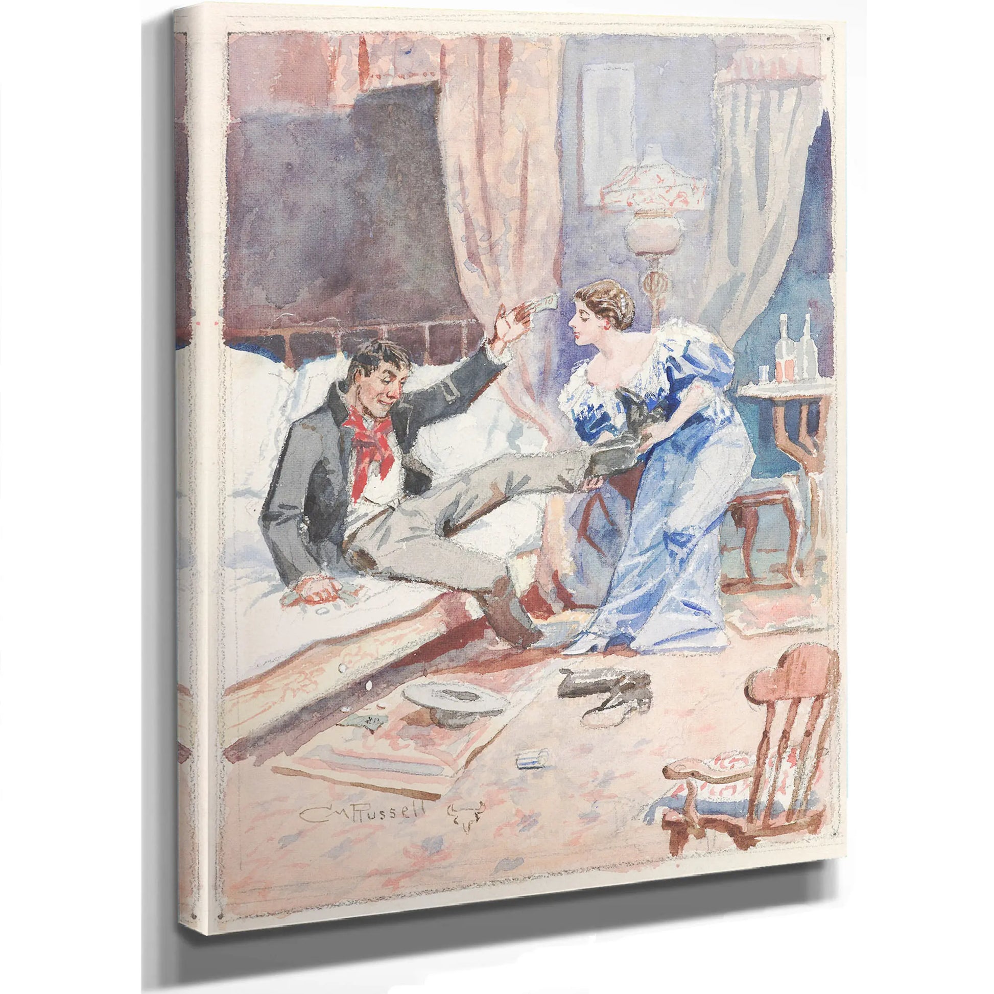 Just A Little Pleasure by Charles Marion Russell