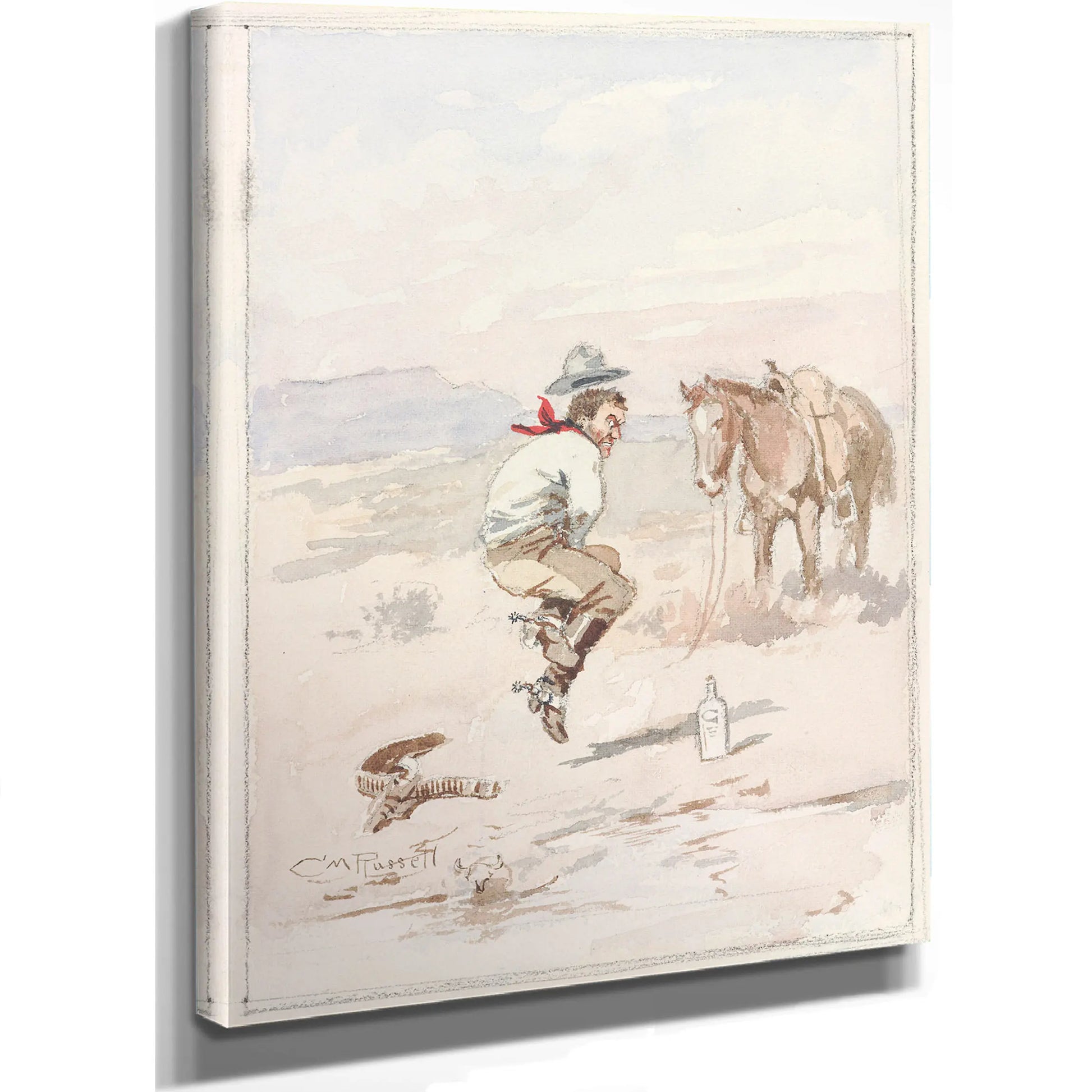 Just A Little Pain by Charles Marion Russell