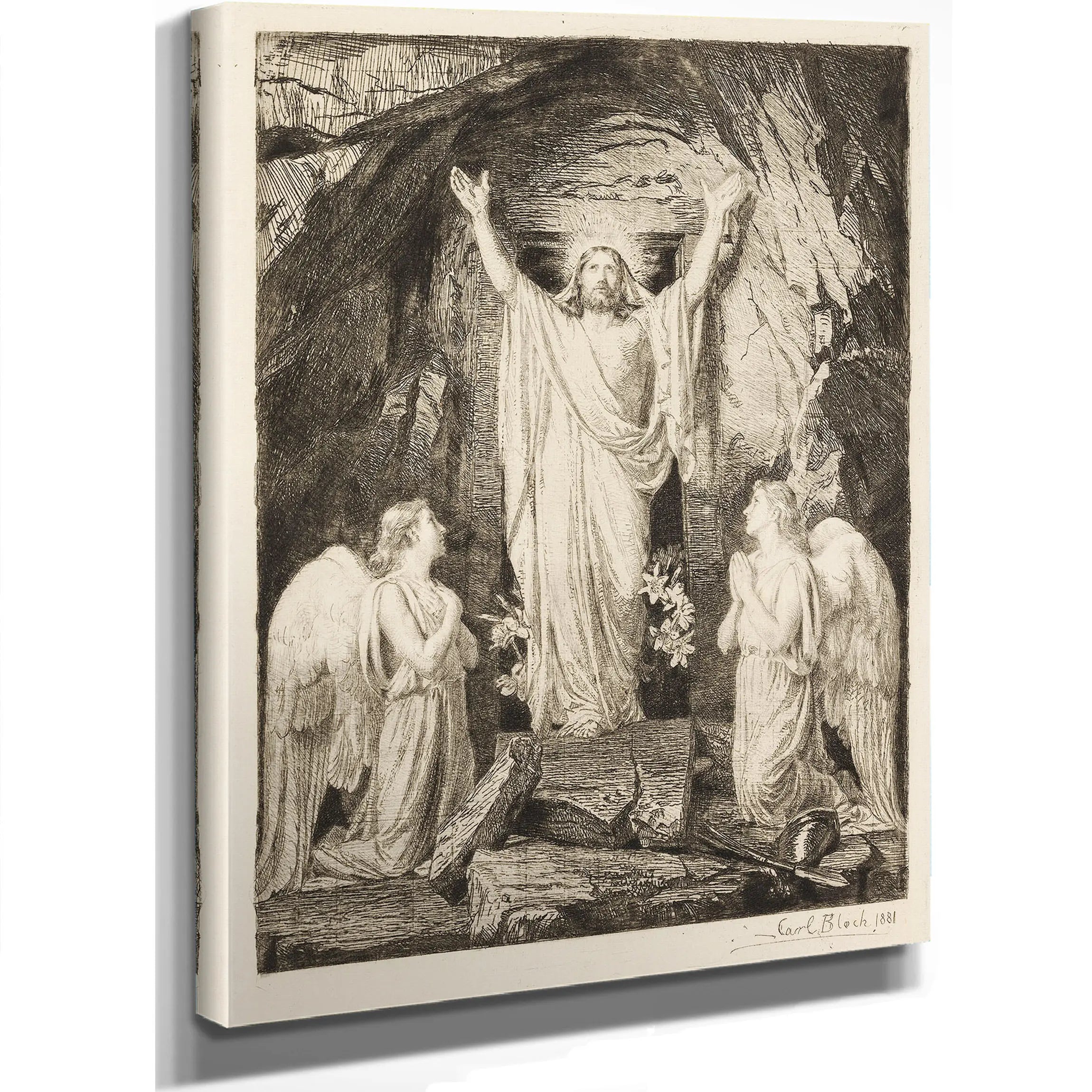 The Resurrection Of Christ 18 by Carl Bloch
