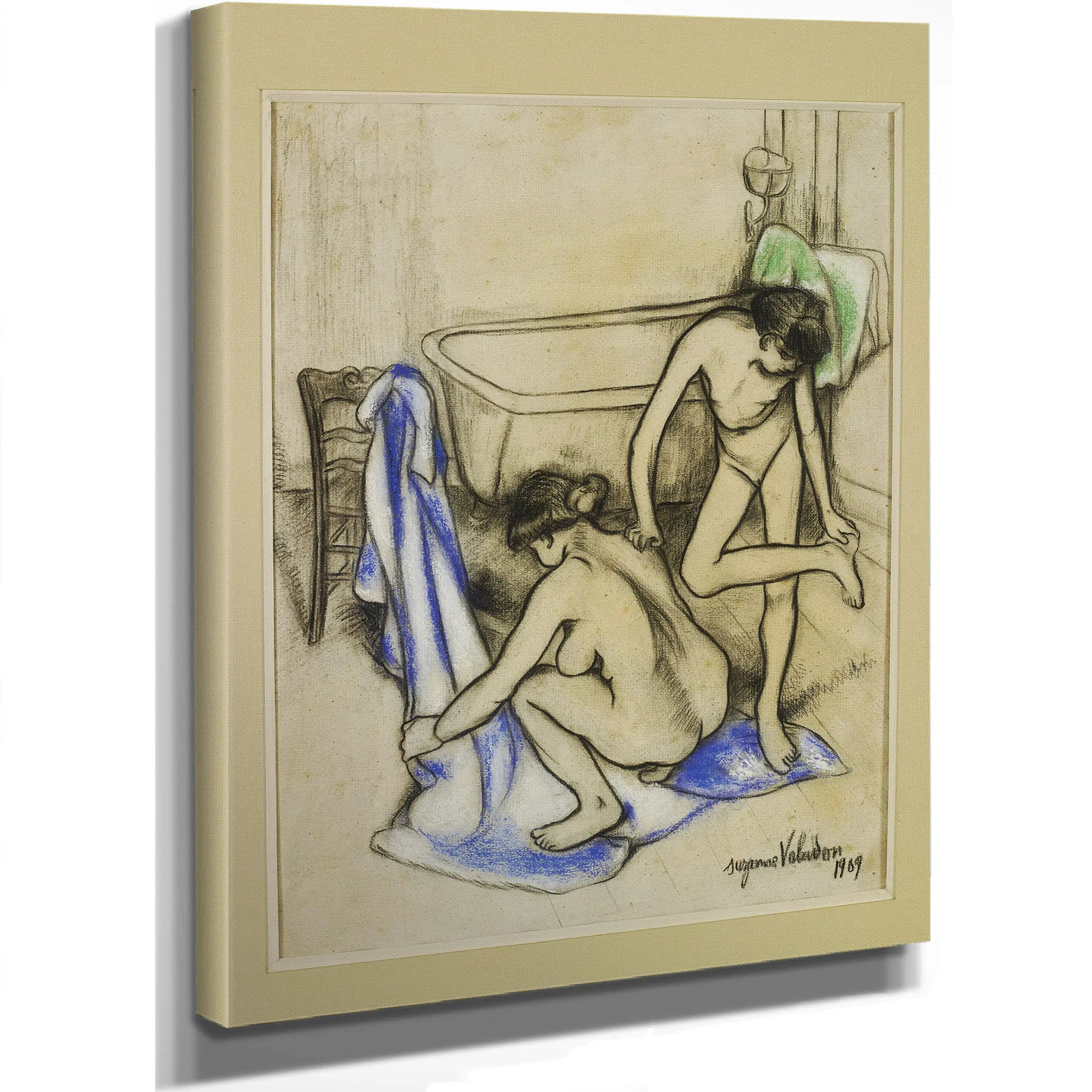 The Bath by Suzanne Valadon