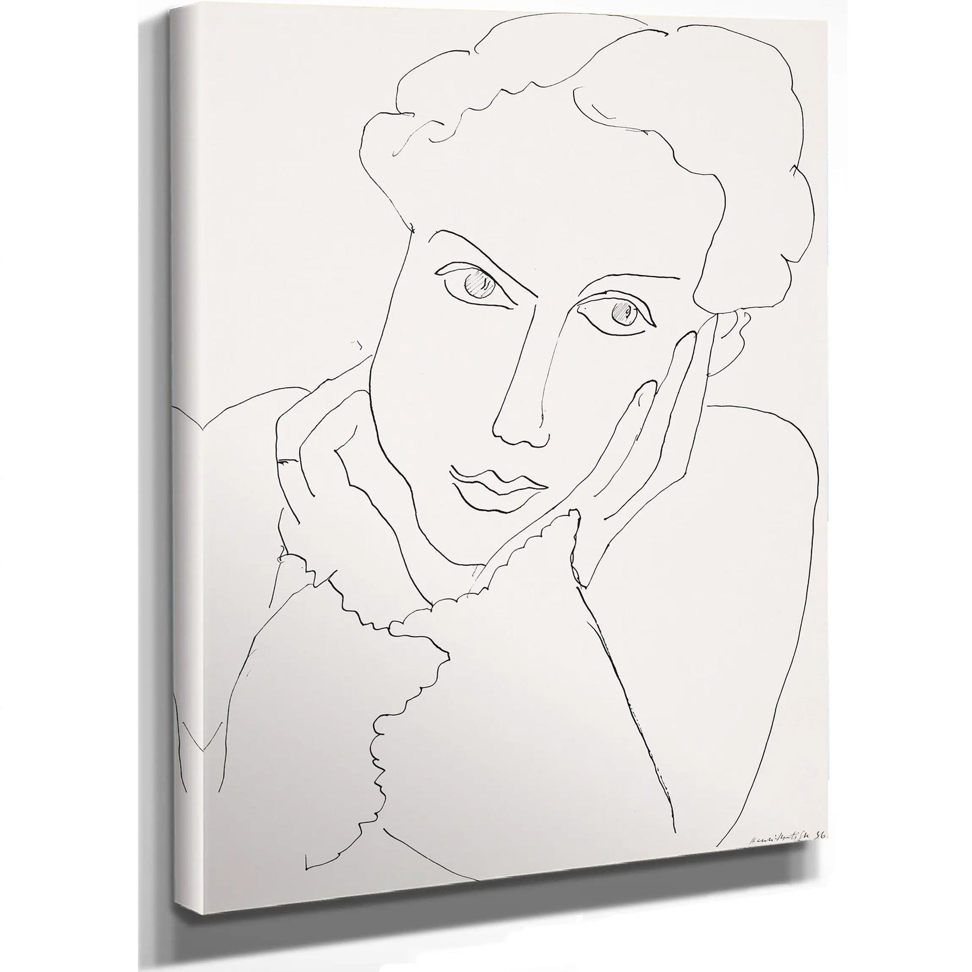 Portrait De Femme by Henri Matisse