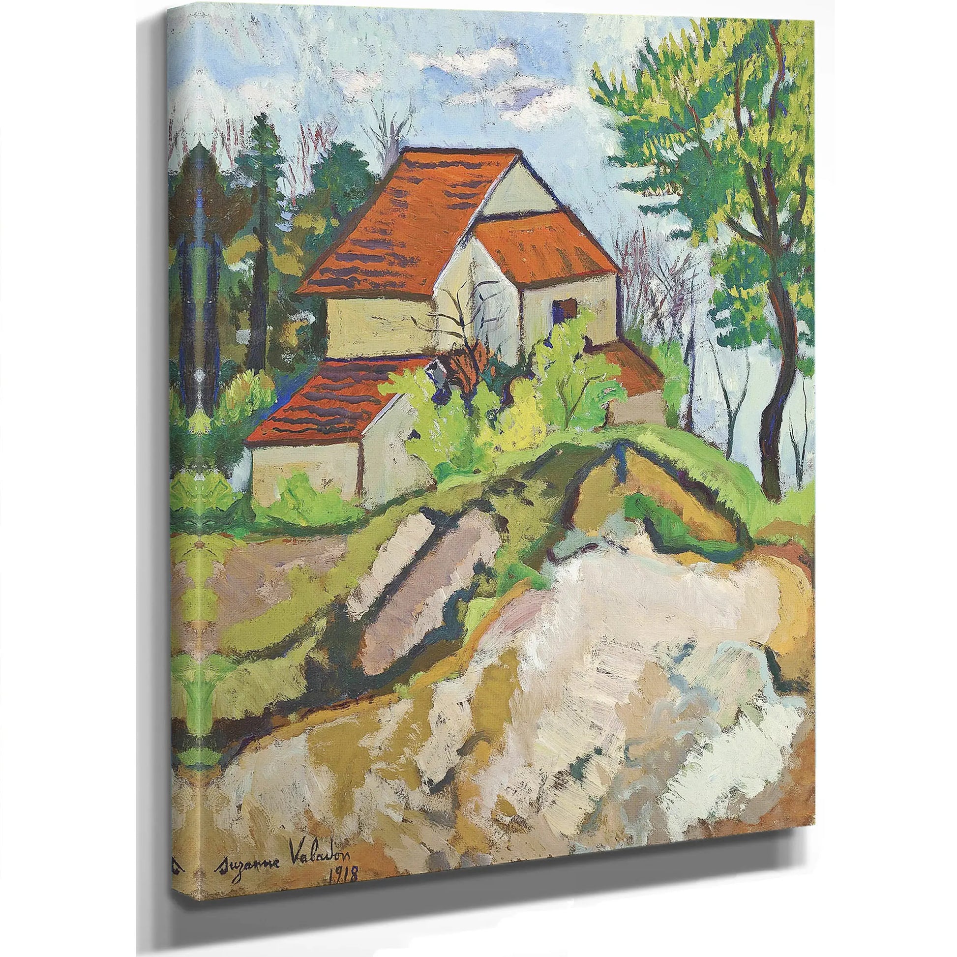 Le Chemin Creux by Suzanne Valadon