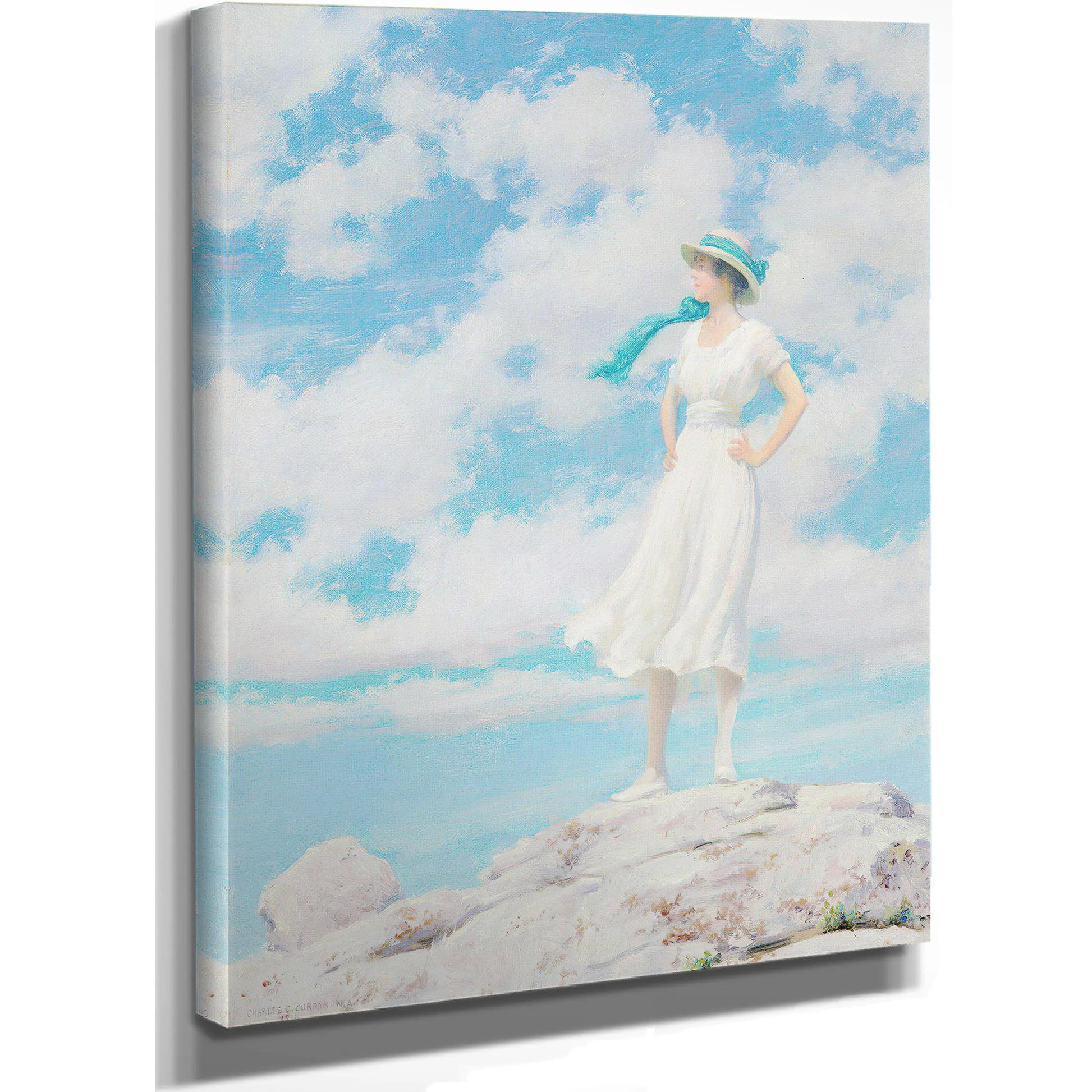 Summer Sky (On The Summit) (C 1918) by Charles Courtney Curran