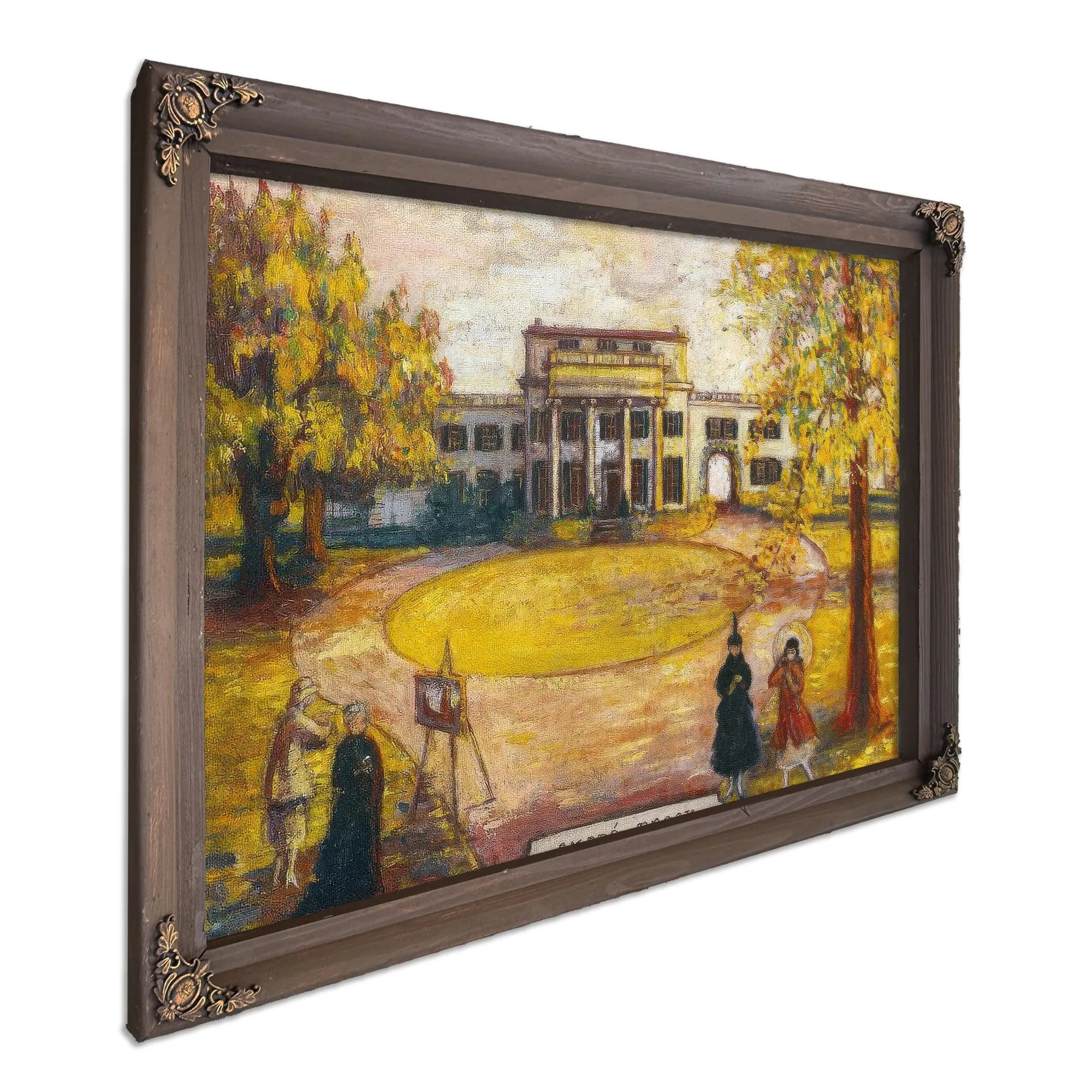Portrait Of Andre Brook Front Facade By Florine Stettheimer Fine Art Print