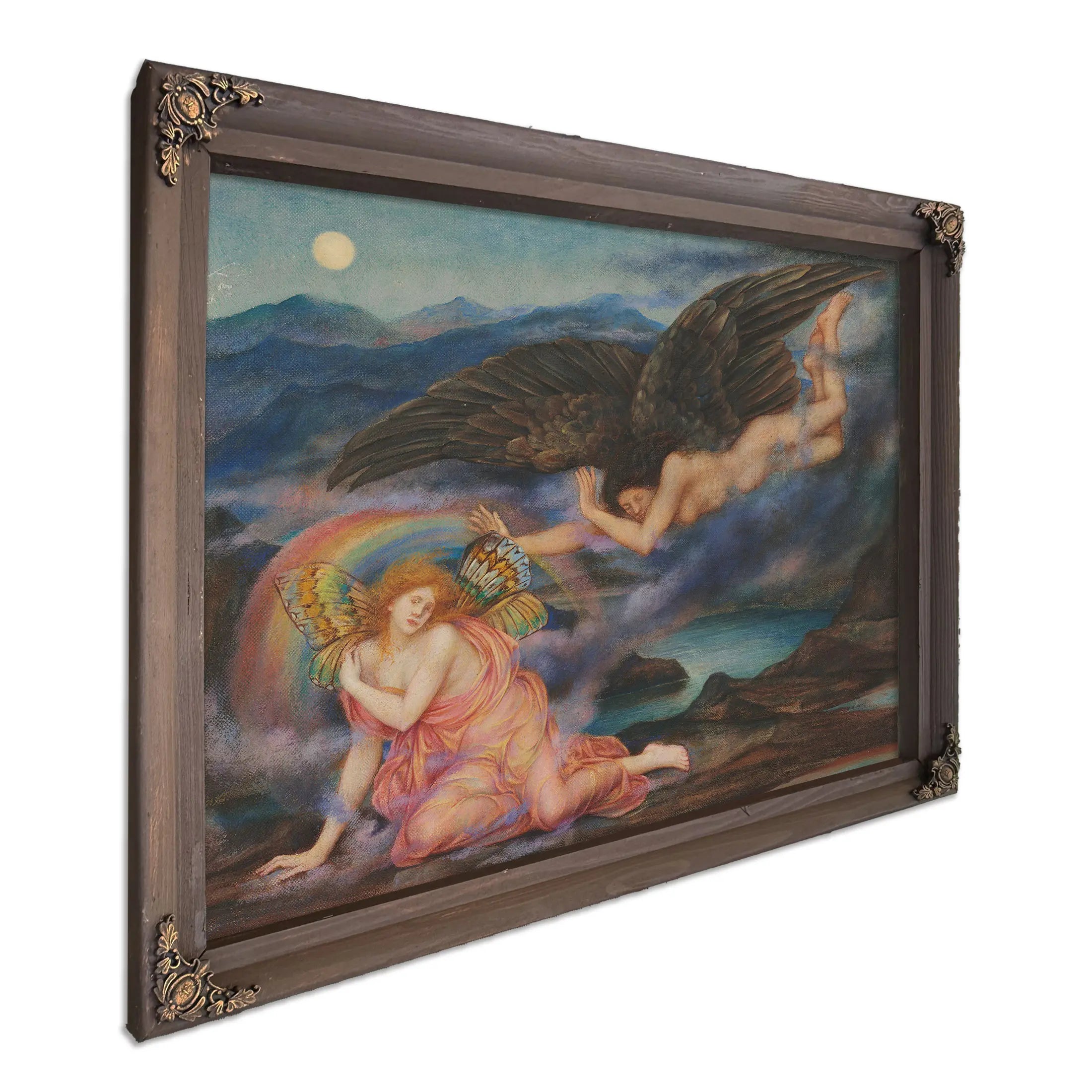 Death Of A Butterfly by Evelyn De Morgan