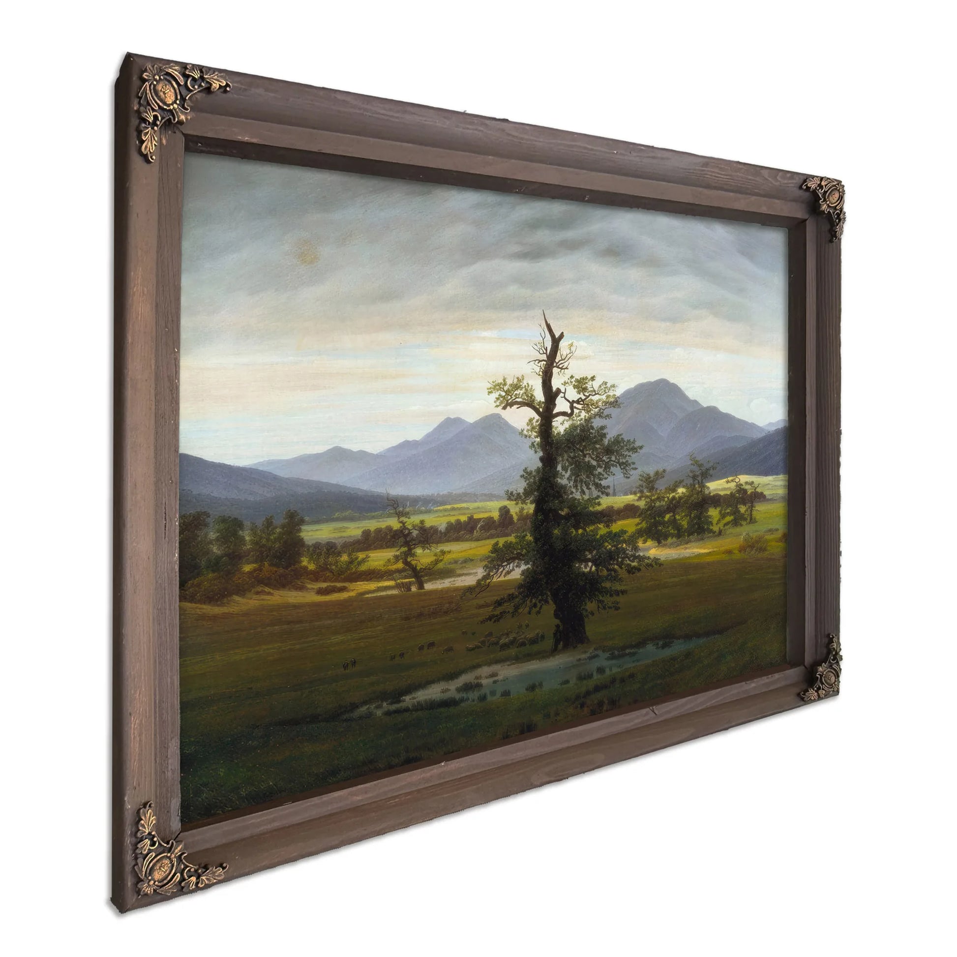 The Lone Tree 1822 By Caspar David Friedrich Fine Art Print