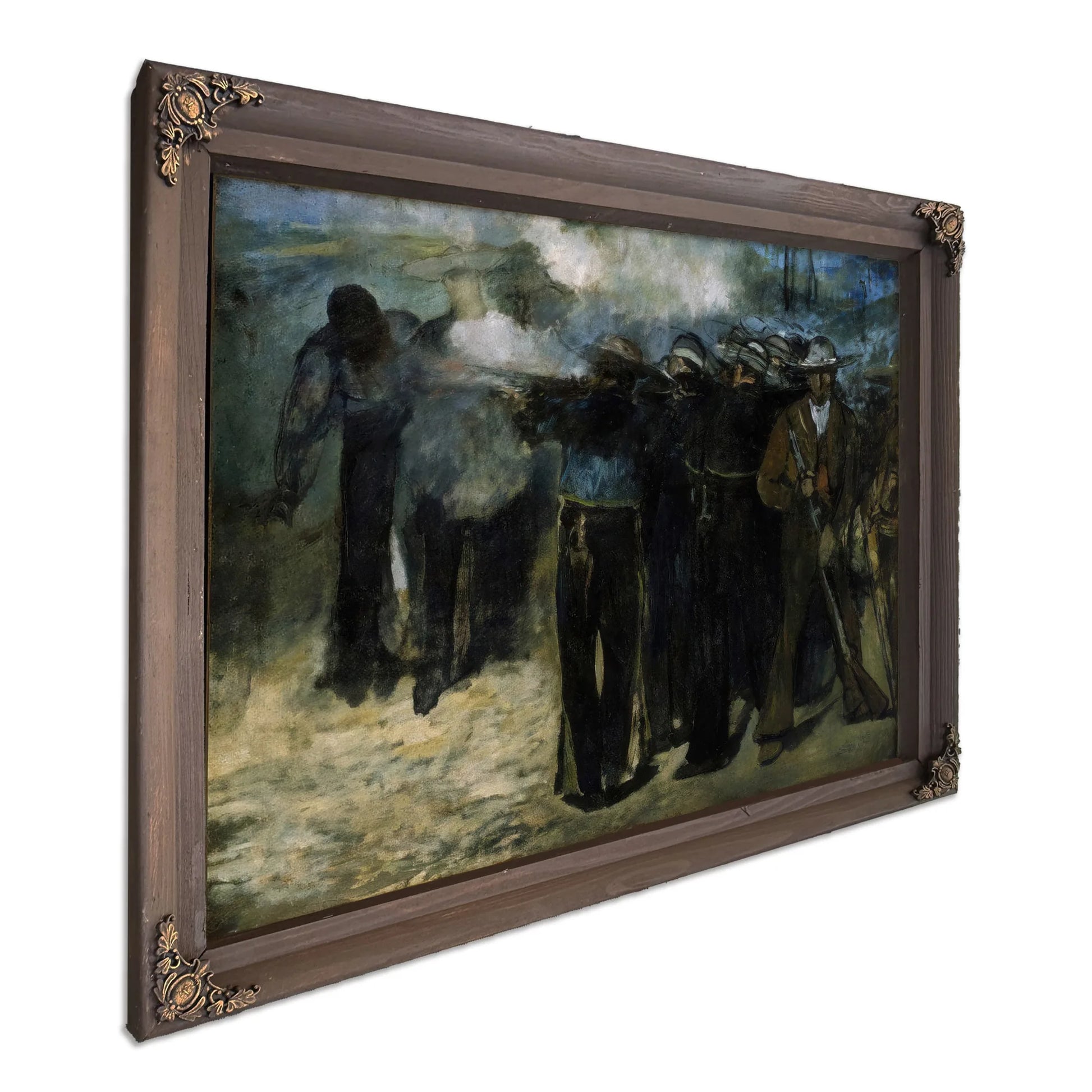 The Execution Of Emperor Maximilian 1867 Oil On Canvas 1959X2597Mm Museum Of Fine Arts Boston By Edouard Manet Fine Art Print