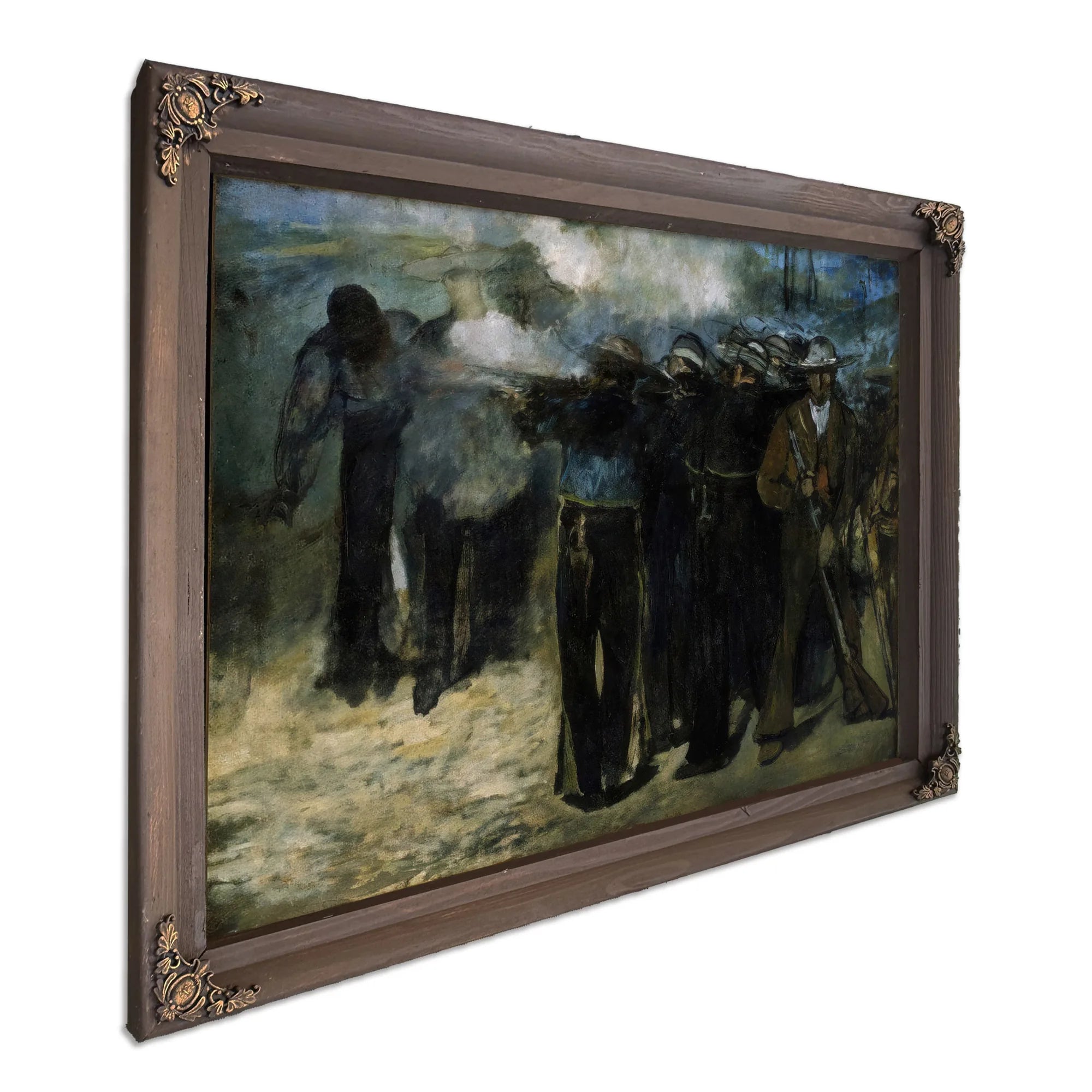 The Execution Of Emperor Maximilian 1867 Oil On Canvas 1959X2597Mm Museum Of Fine Arts Boston By Edouard Manet Fine Art Print