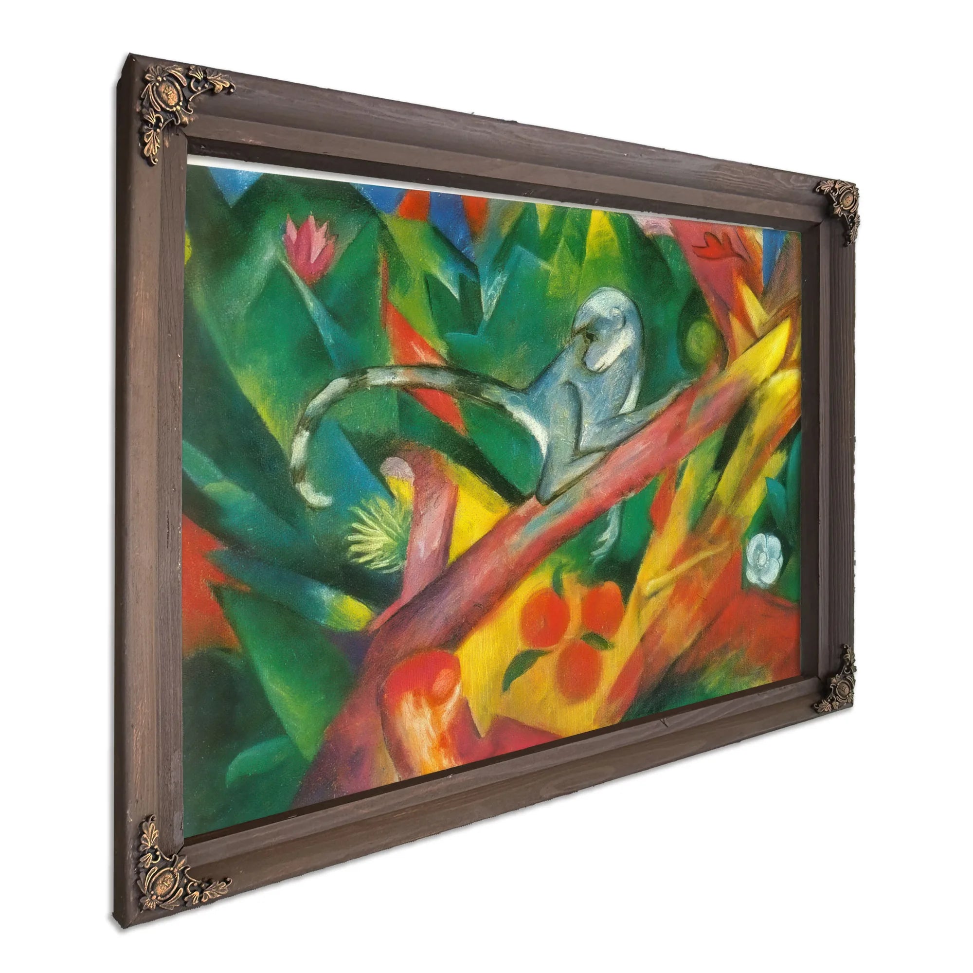 The Monkey by Franz Marc Fine Art Print