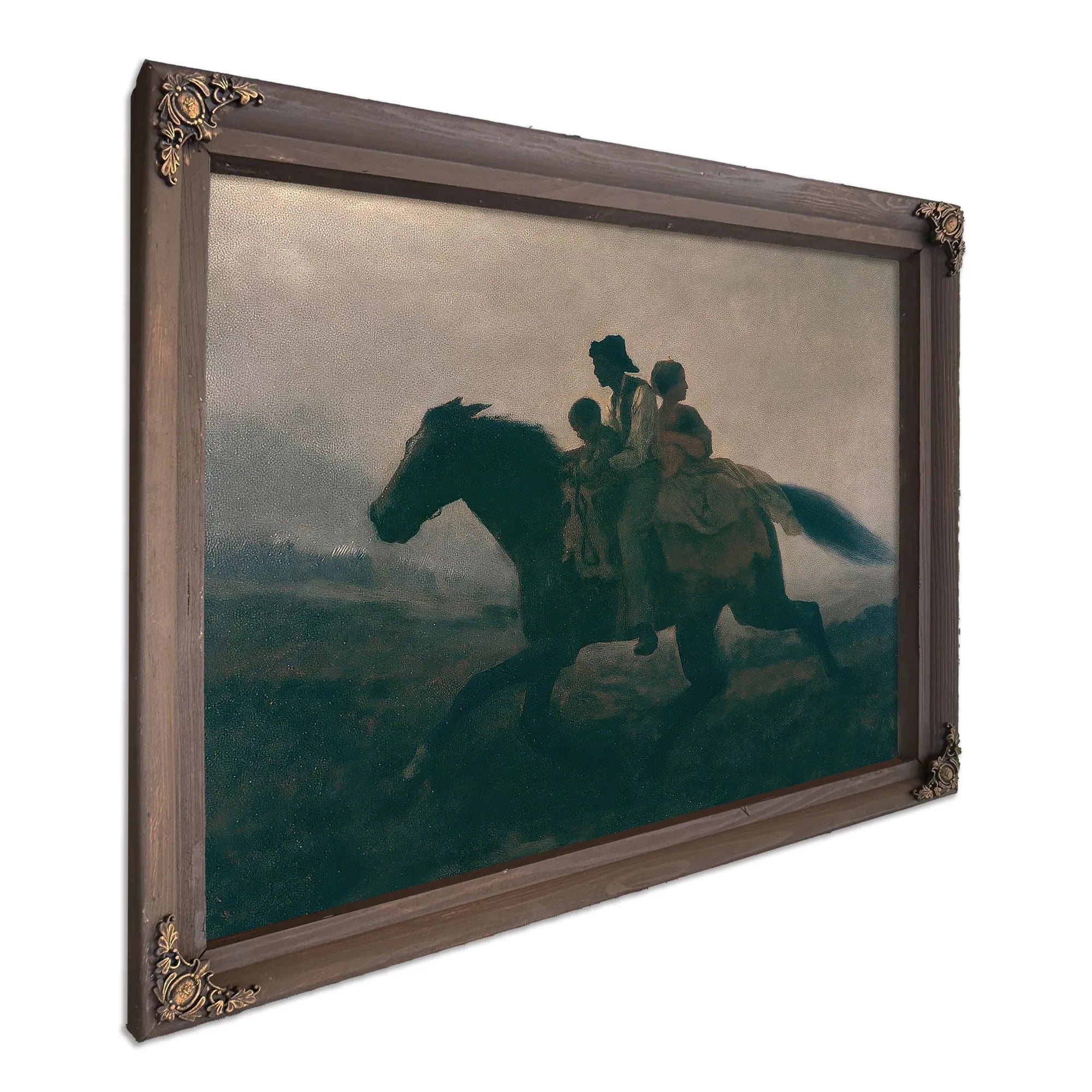 A Ride For Liberty The Fugitive Slaves By Eastman Johnson Fine Art Print