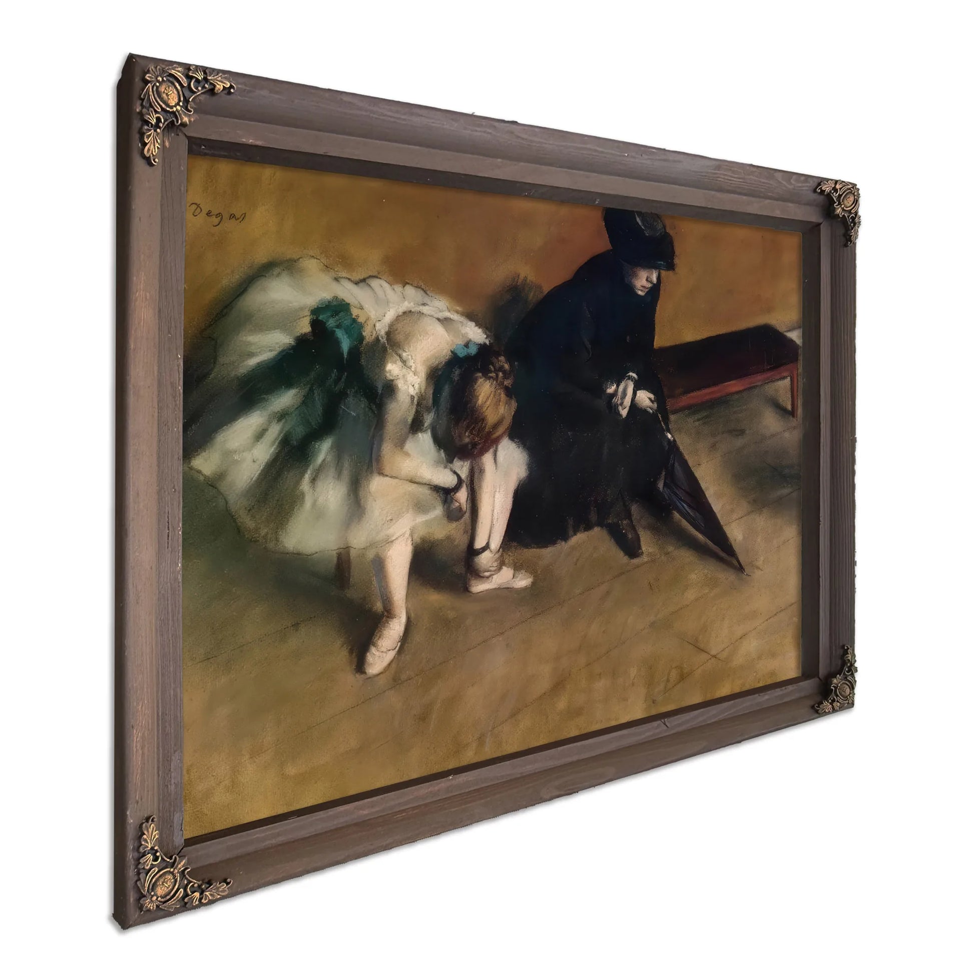 Woman By Edgar Degas Fine Art Print