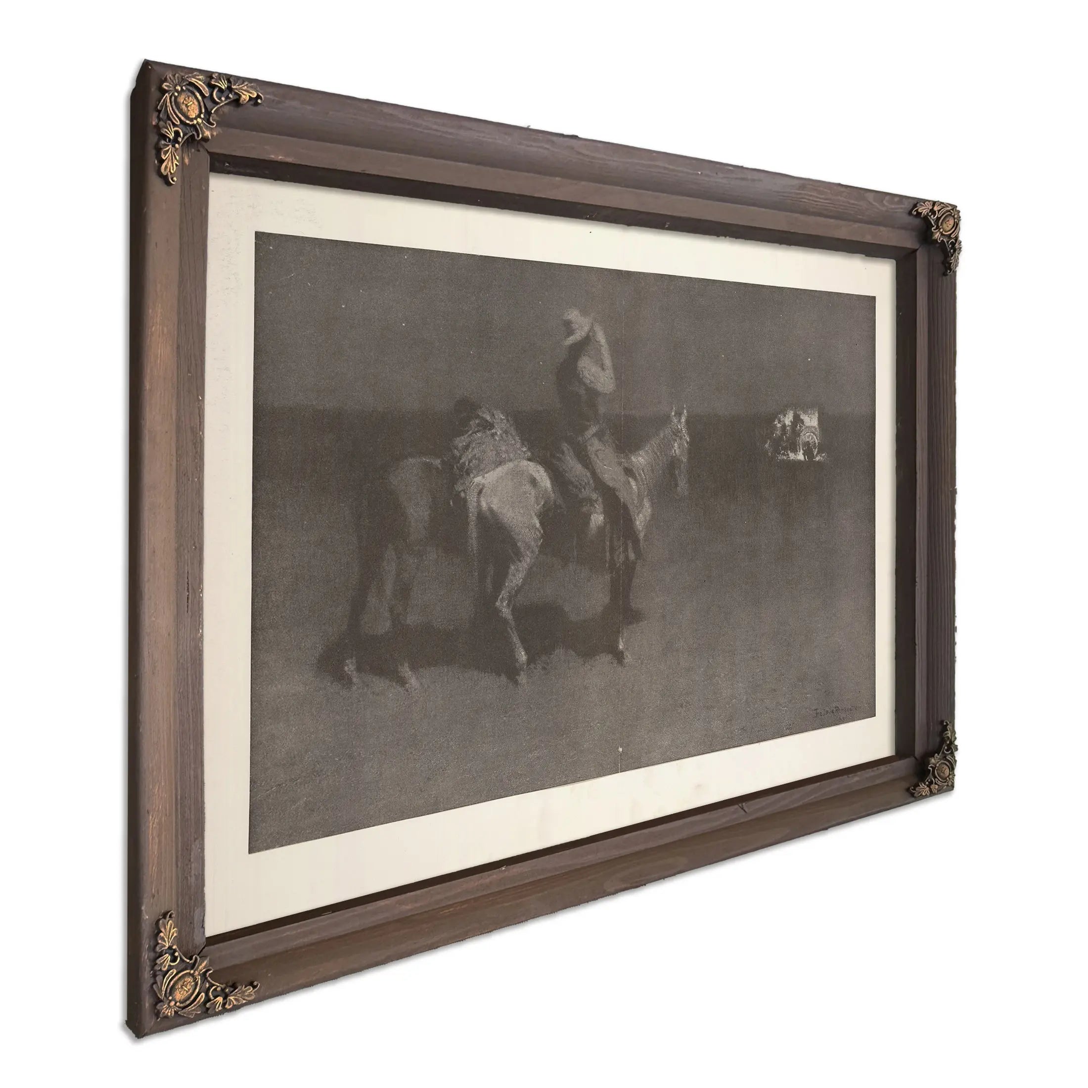 The Stranger  by Frederic Remington