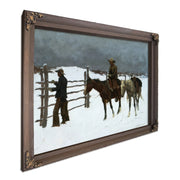 Fall Of The Cowboy  by Frederic Remington