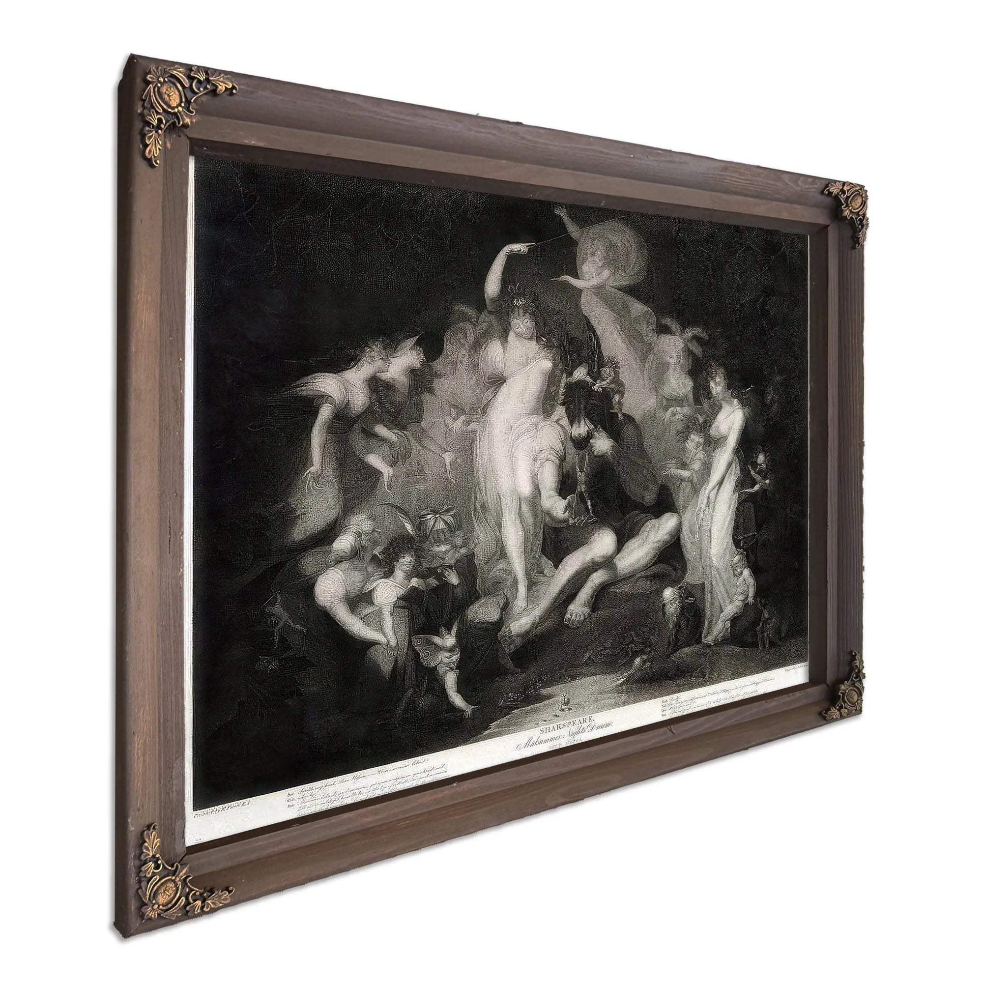 Midsummer Nights Dream By Henry Fuseli Fine Art Print